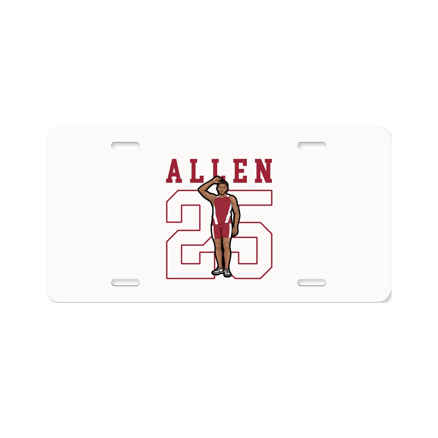Aluminum License Plate