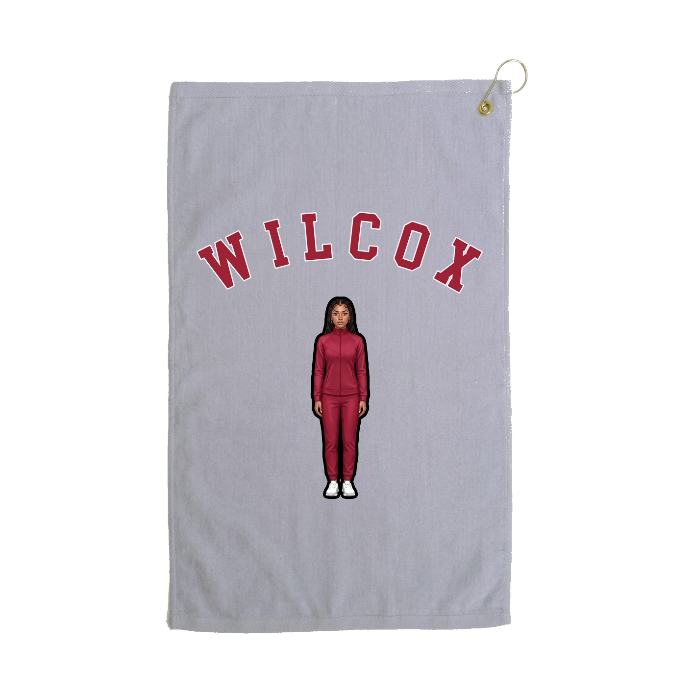 Golf Towel — Shirsey Arch in Grey