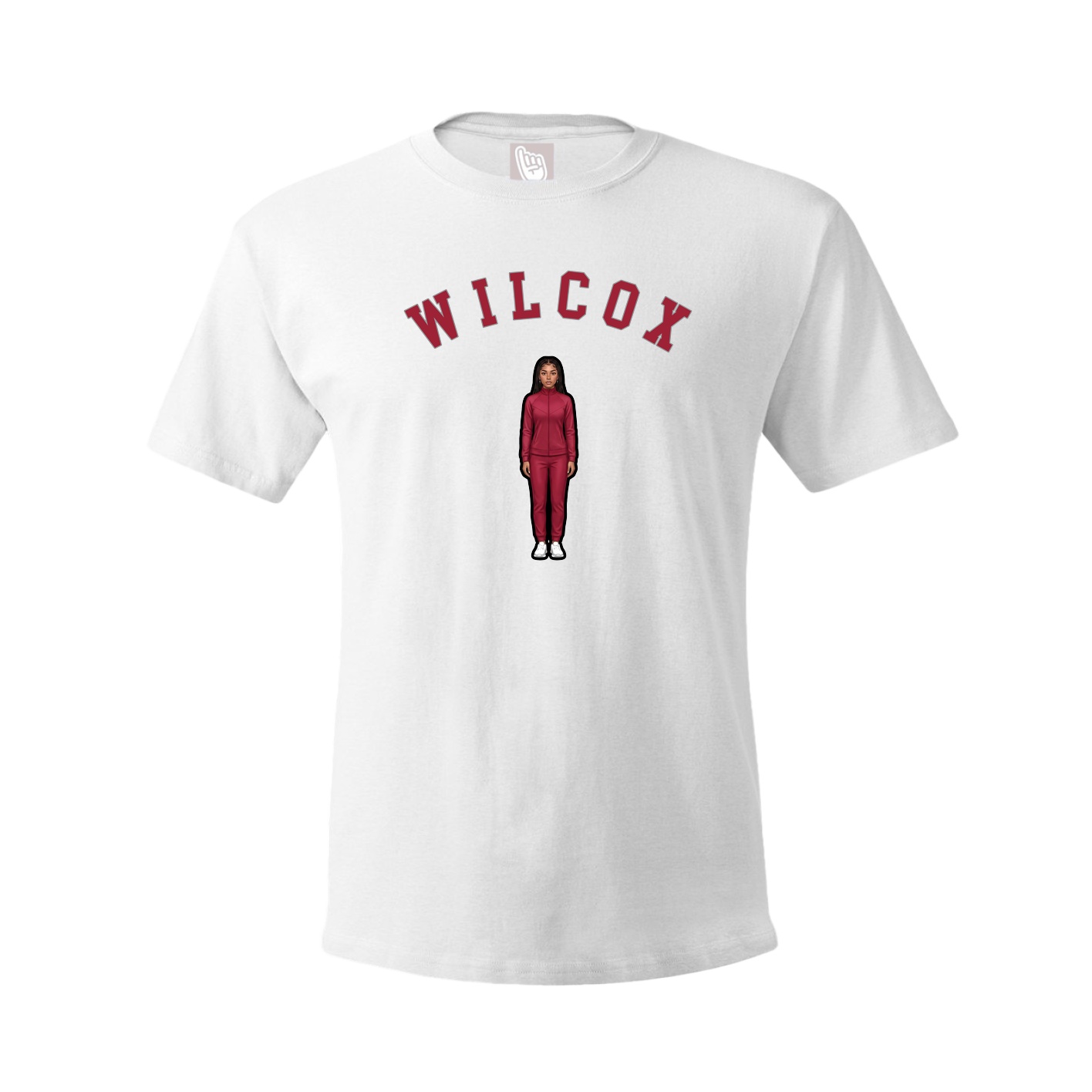 Youth Tee — Shirsey Arch in White