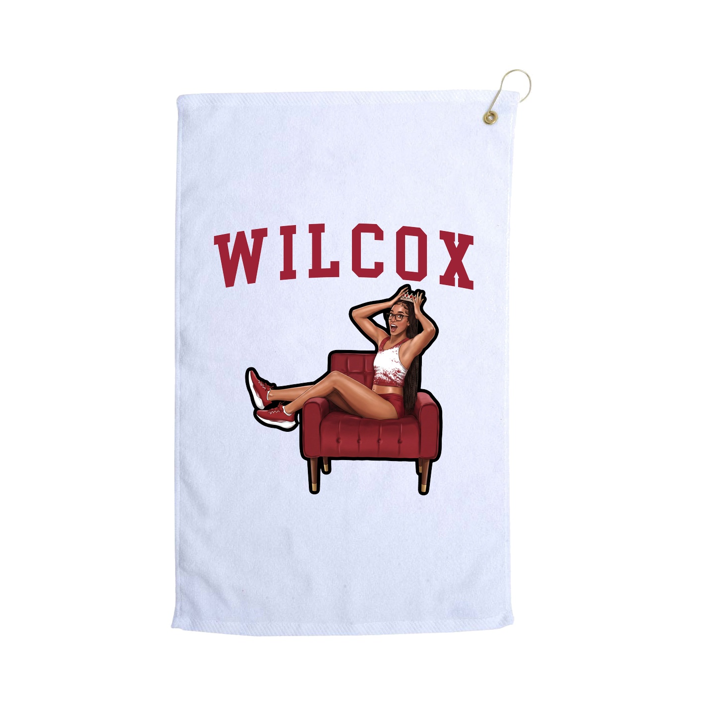 Golf Towel — Shirsey in White