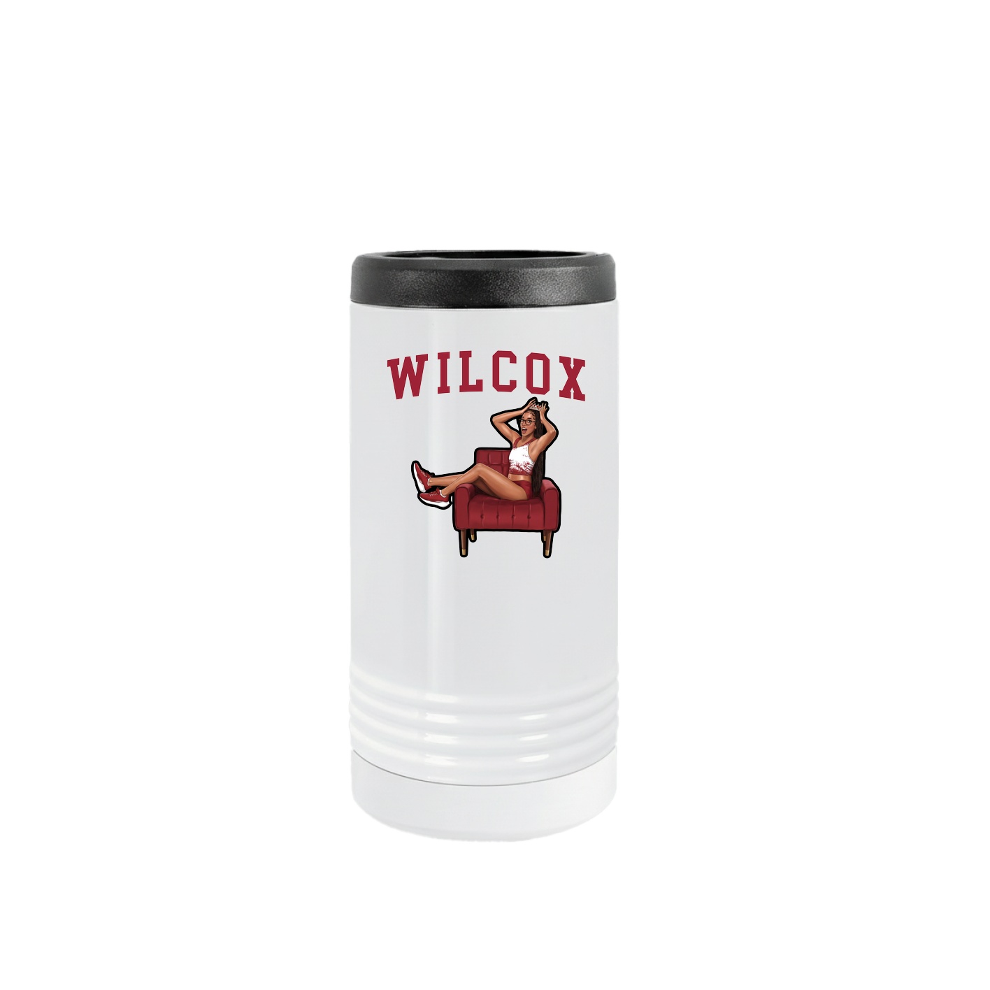 Slim Beverage Holder — Shirsey in White