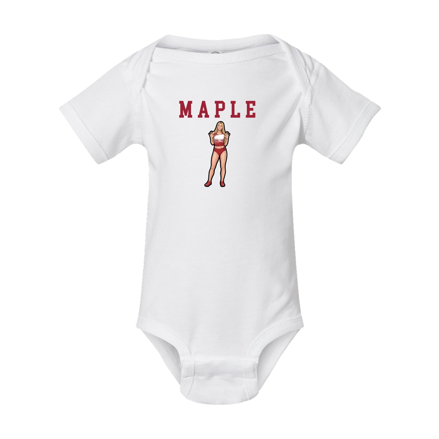 Baby Onesie — Shirsey in White