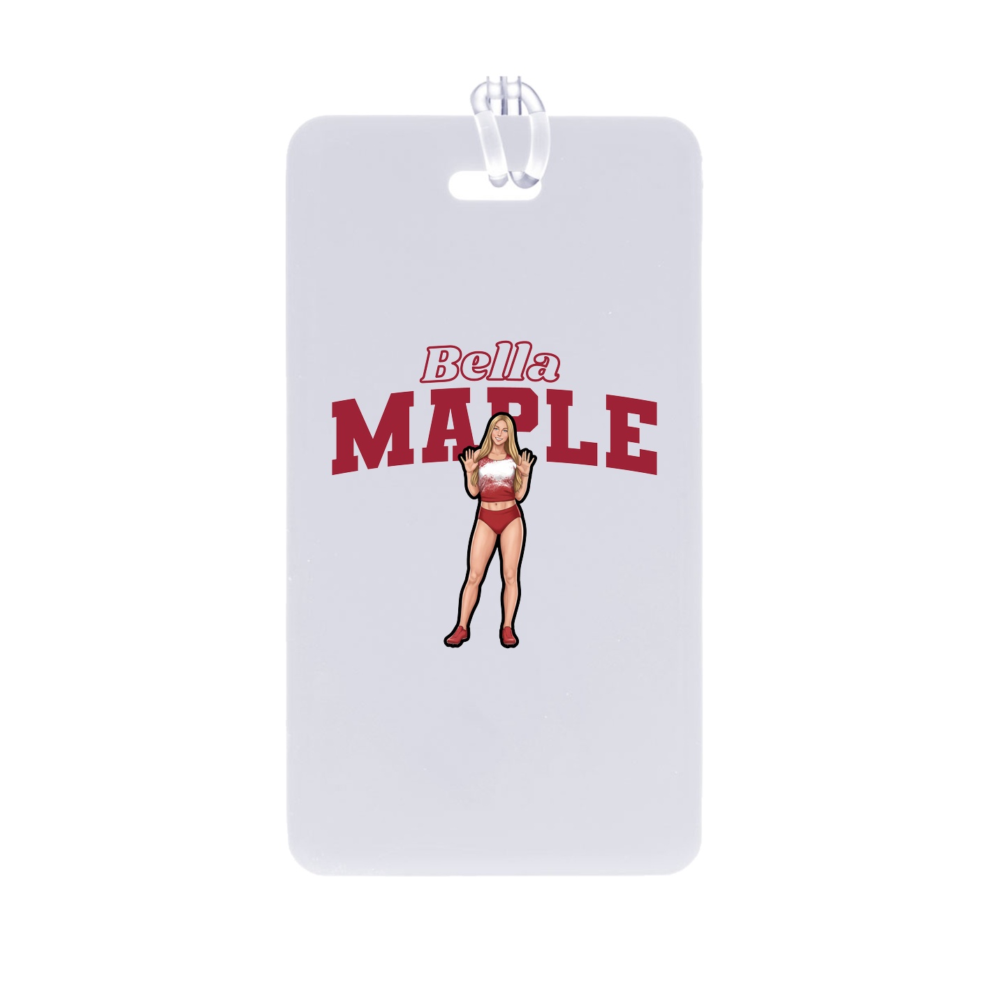 Bag Tag — Name Arch in Classic
