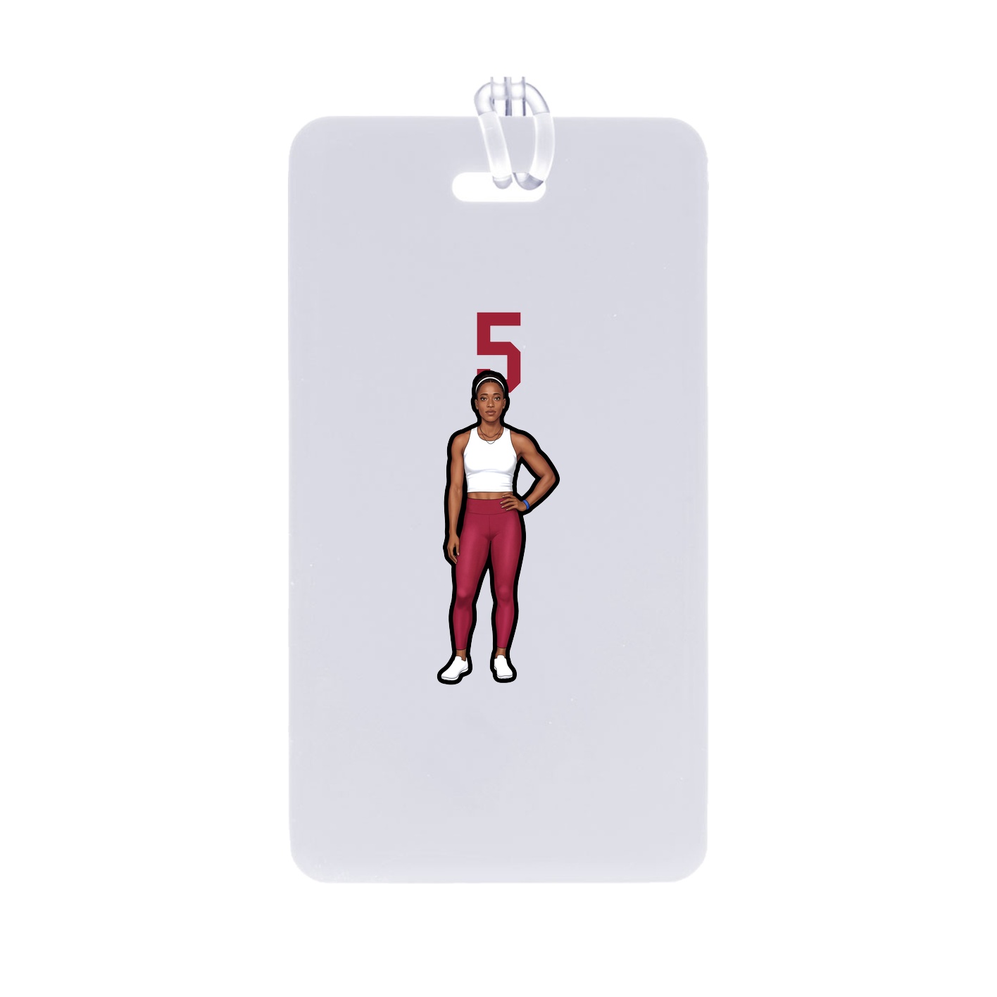 Bag Tag — Number Top in Classic