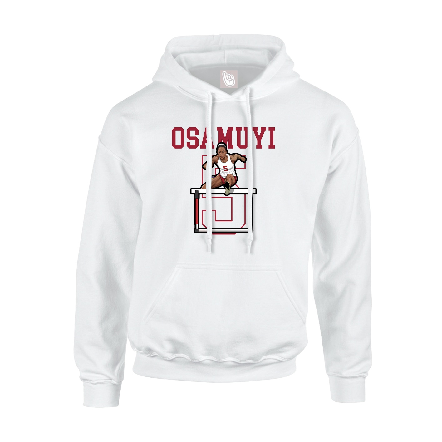 Hoodie — Shirsey in White