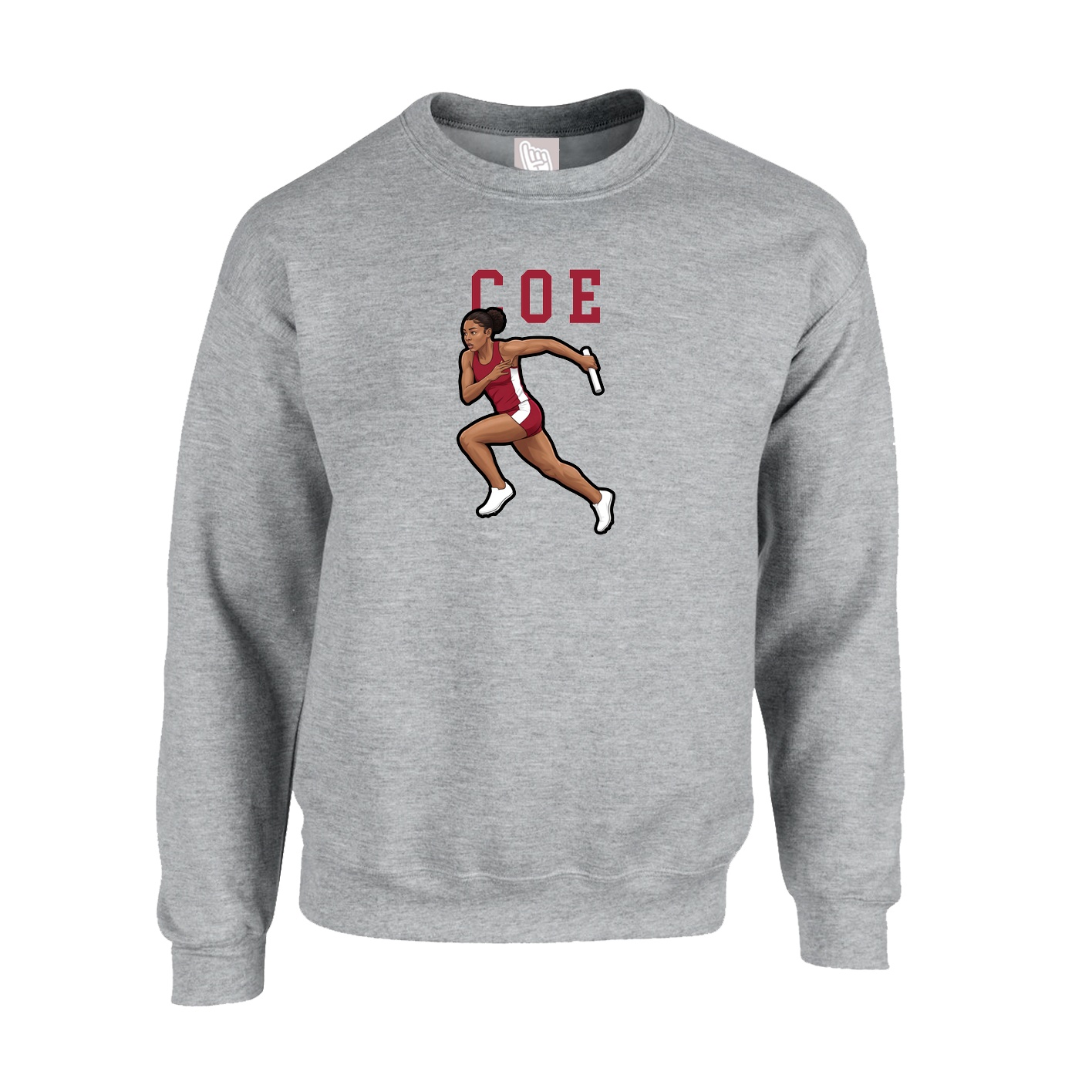 Fleece Crew — Shirsey in Grey