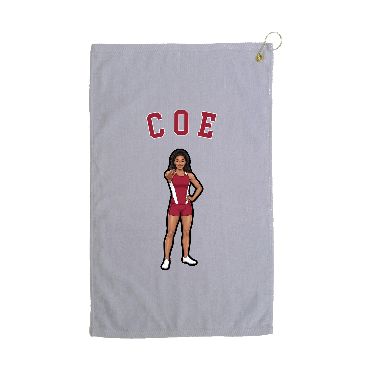 Golf Towel — Shirsey Arch in Grey