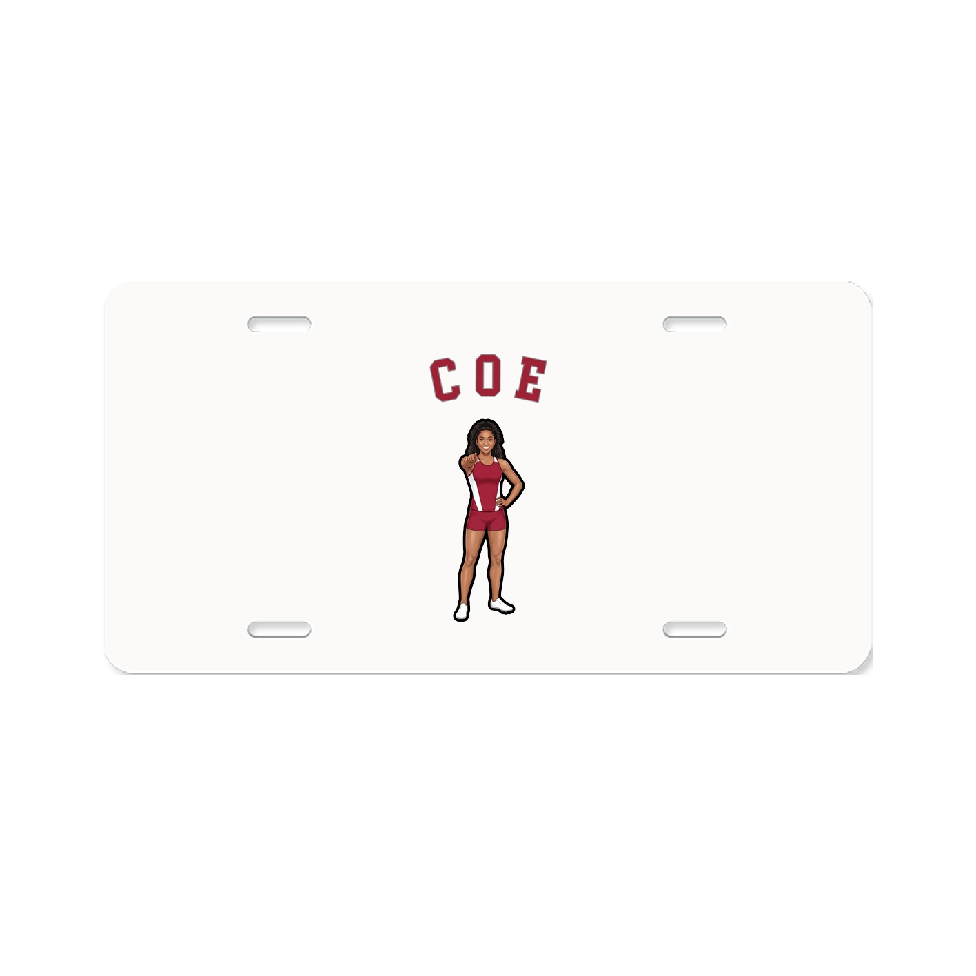 License Plate — Shirsey Arch in Classic