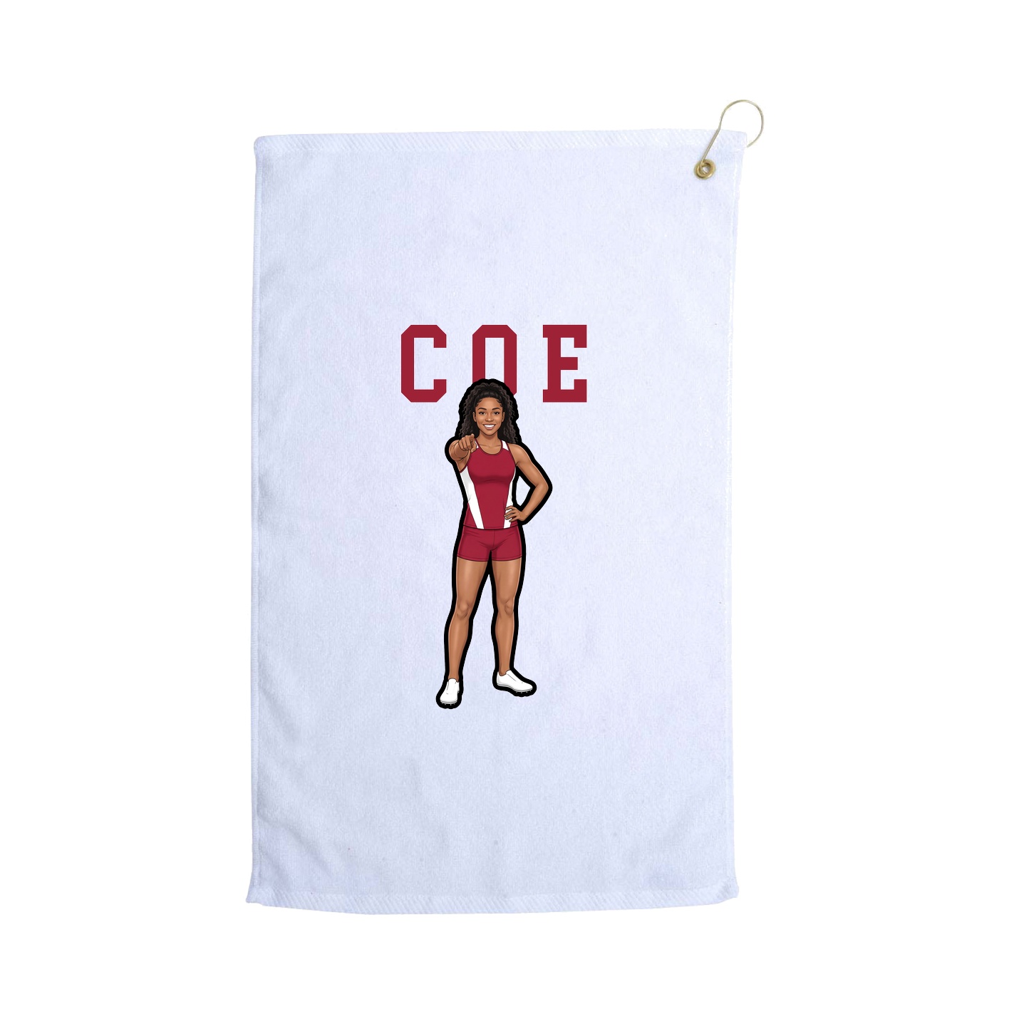 Golf Towel — Shirsey in White