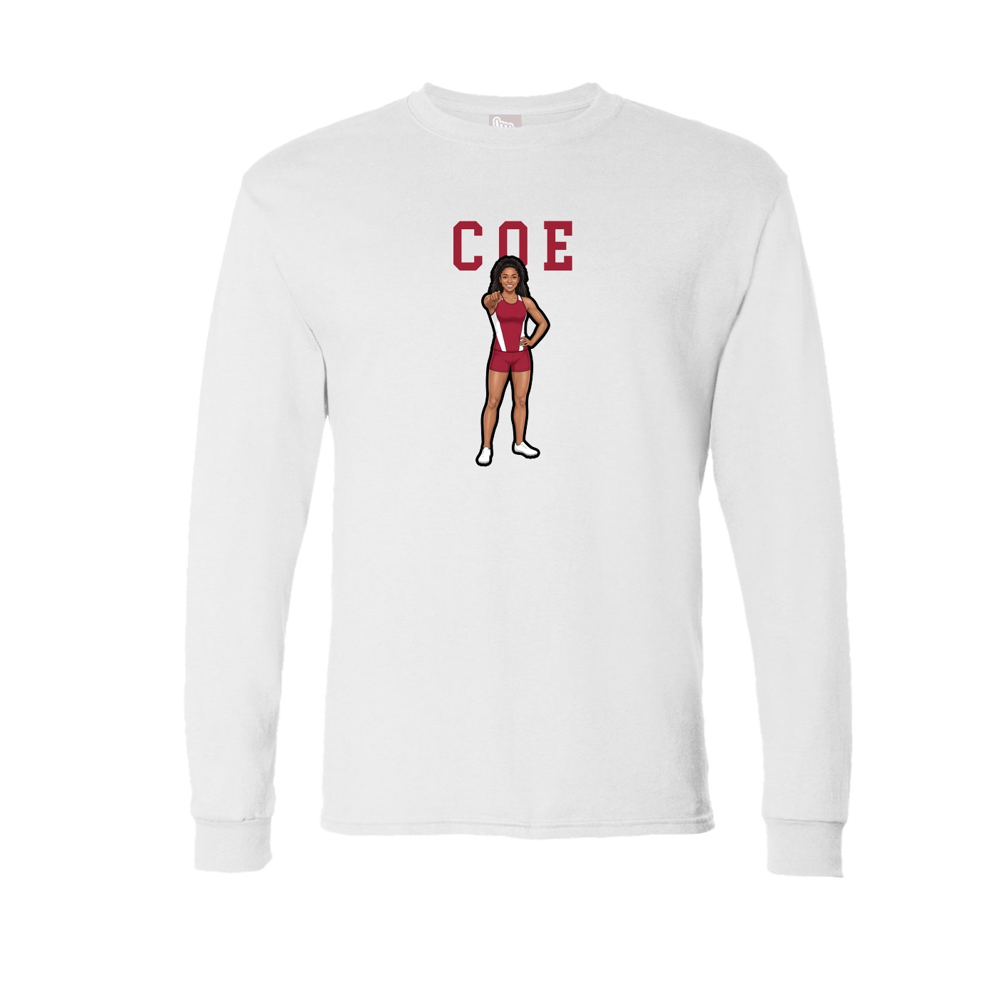 Long Sleeve Tee — Shirsey in White