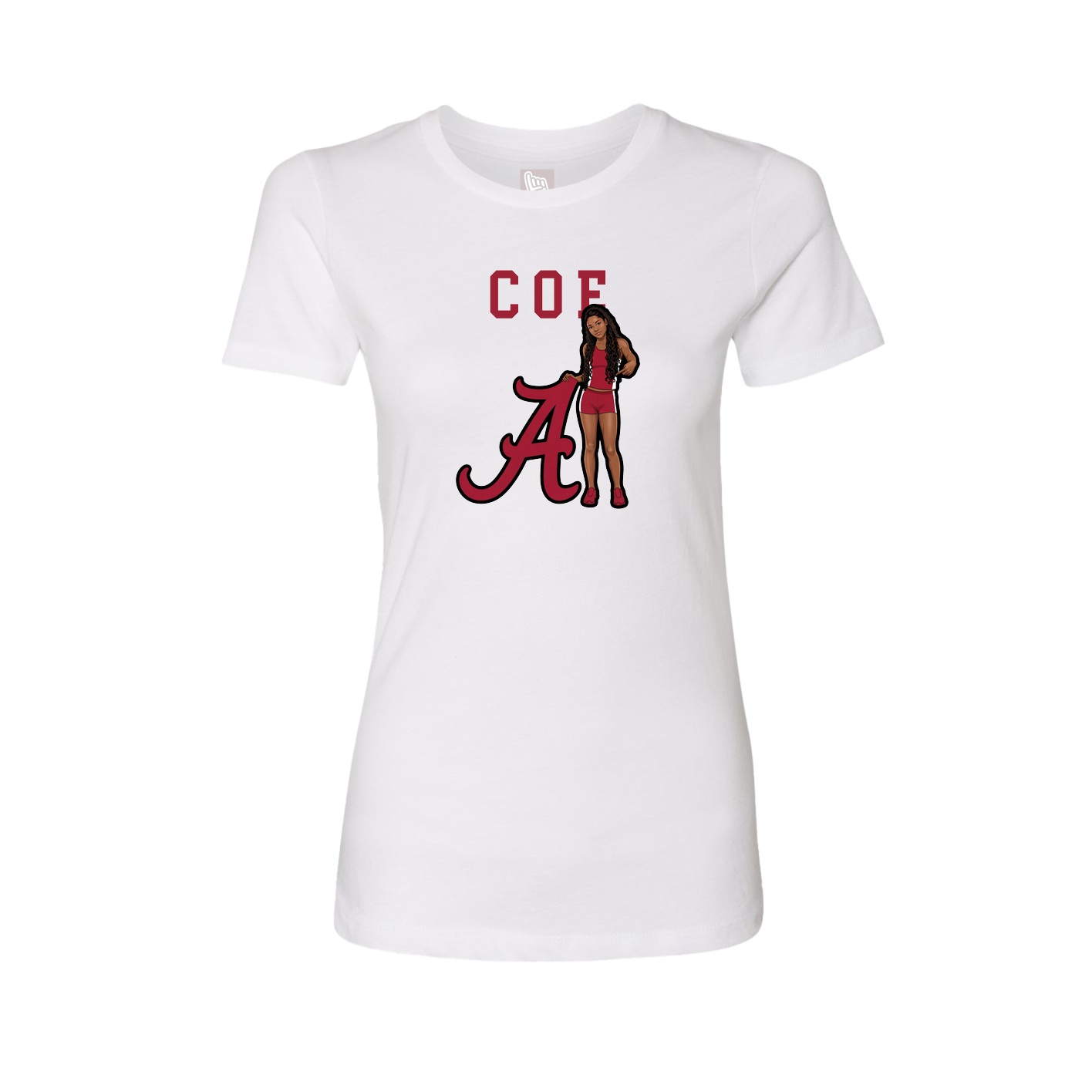 Fitted Women's Tee — Shirsey in White