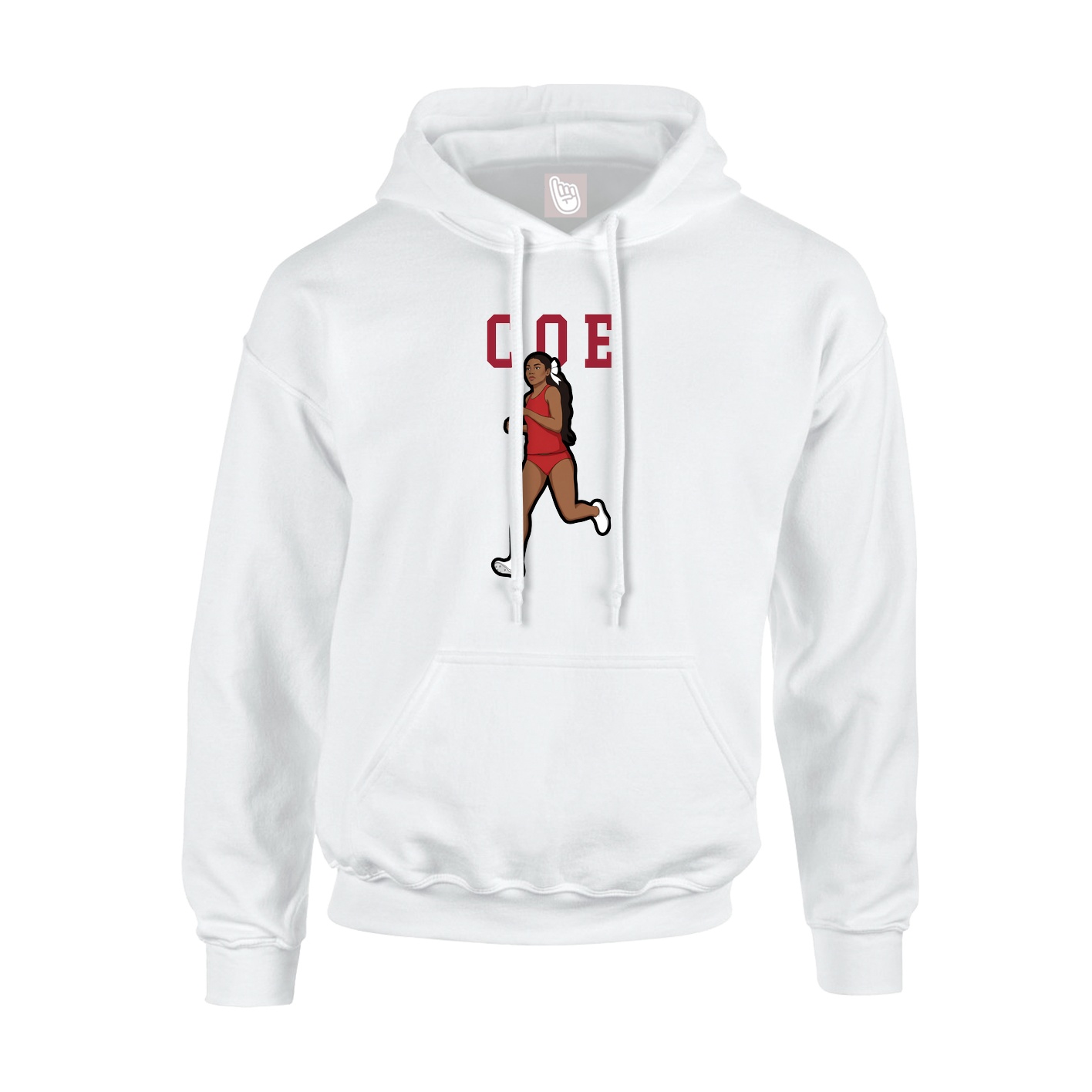 Hoodie — Shirsey in White