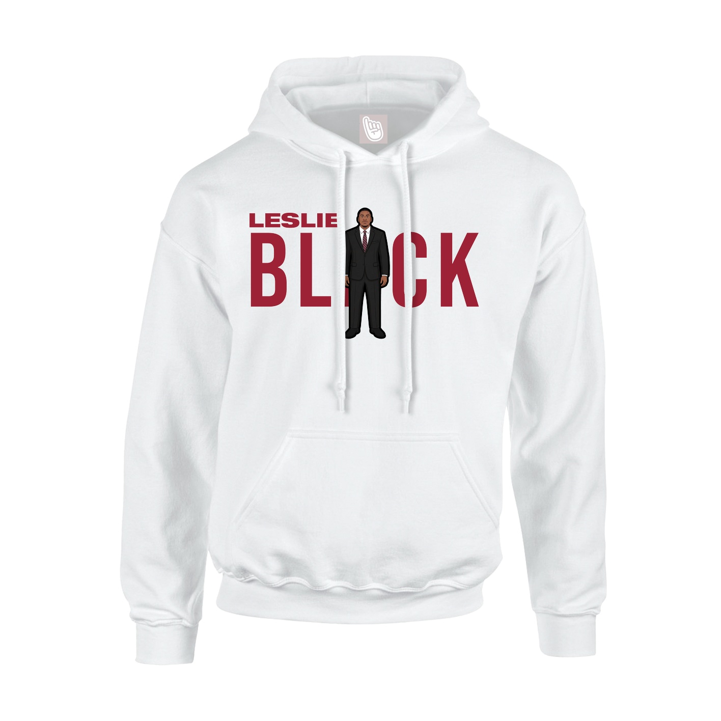 Youth Hoodie — Player Name in White
