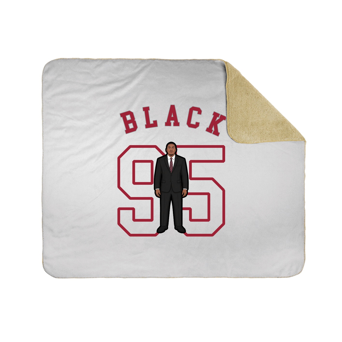 Throw Blanket — Shirsey Arch in White