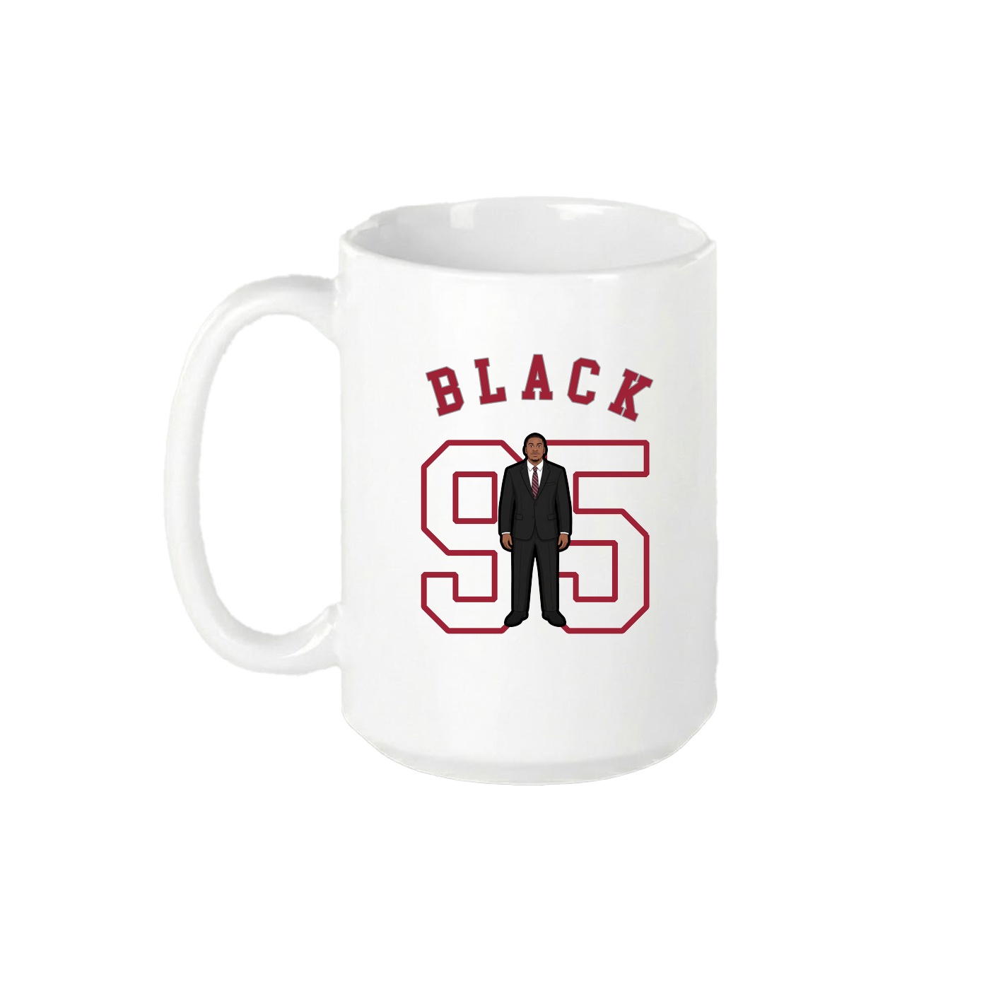 15oz Coffee Mug — Shirsey Arch in White