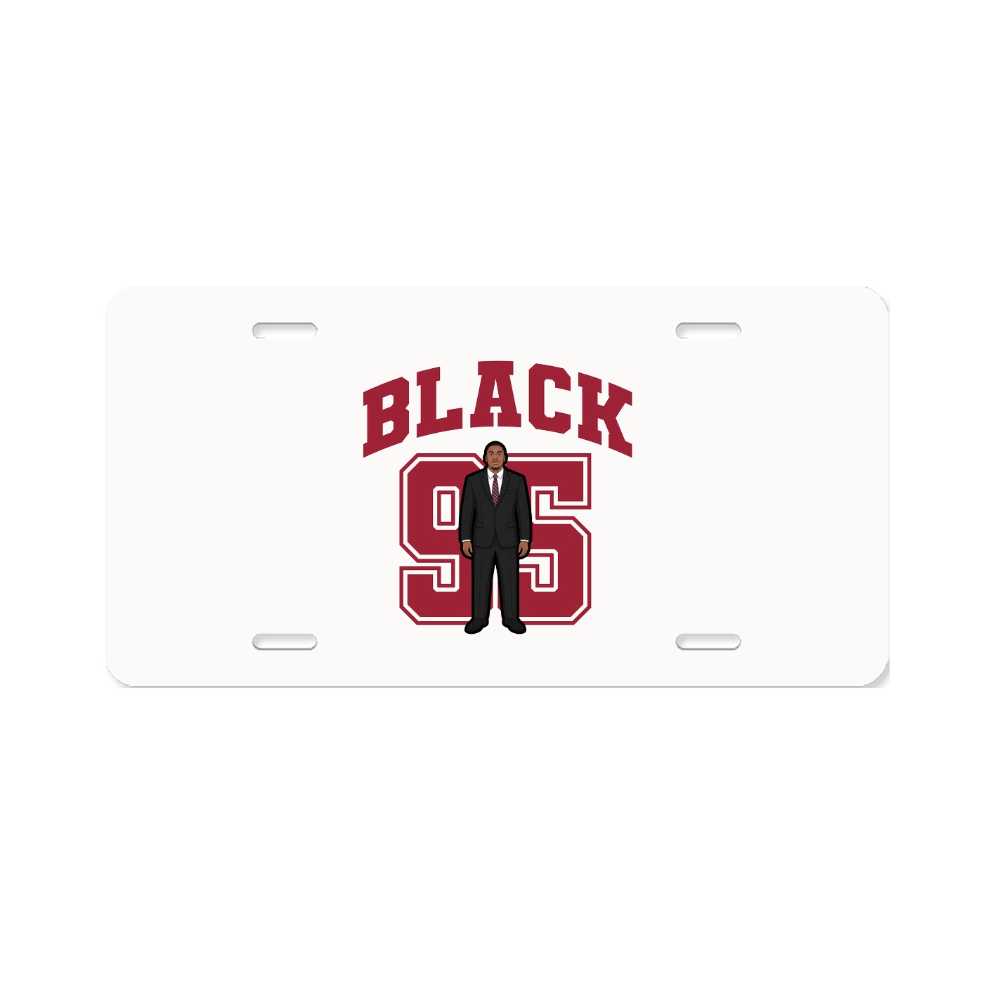 License Plate — Number in Classic