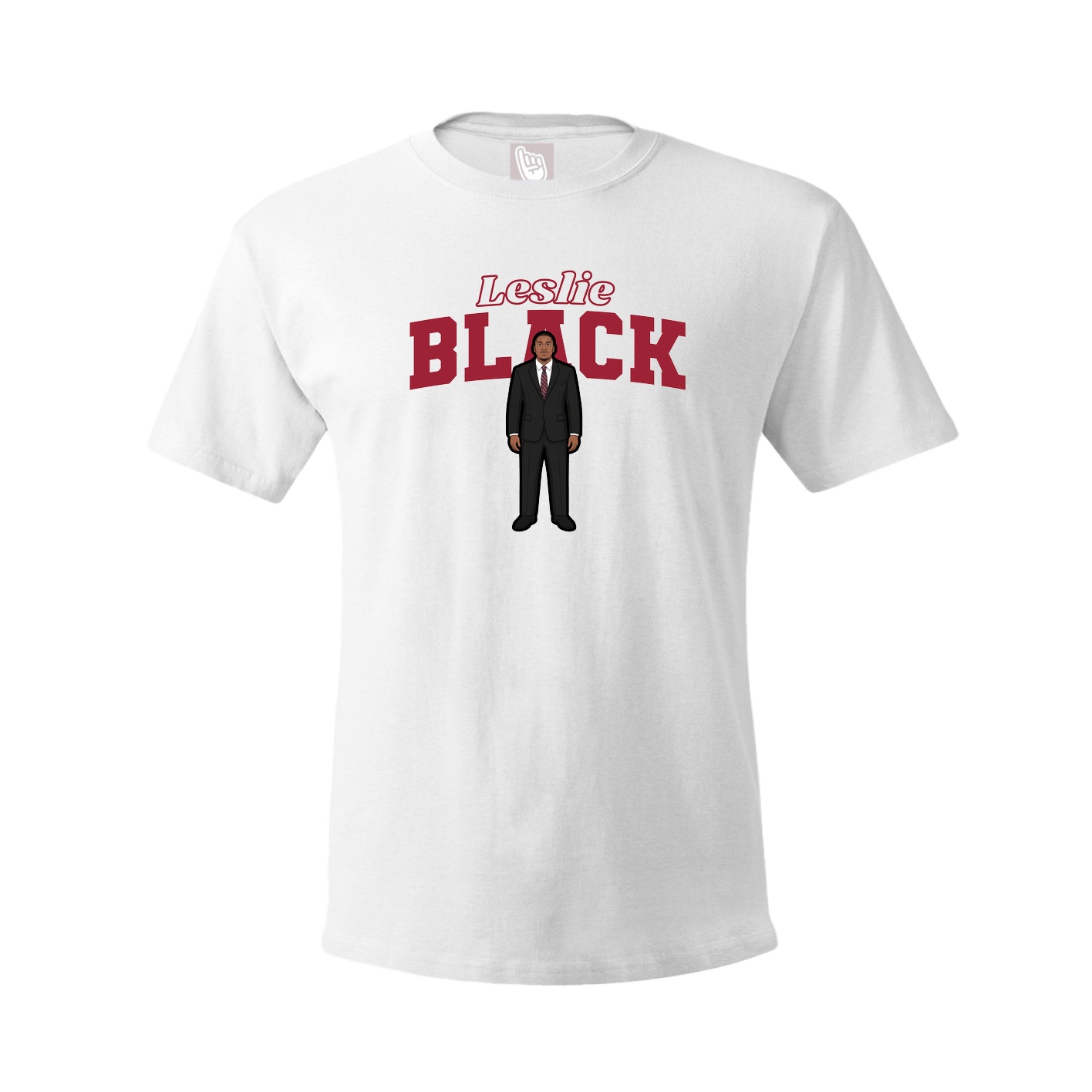 Tee — Name Arch in White