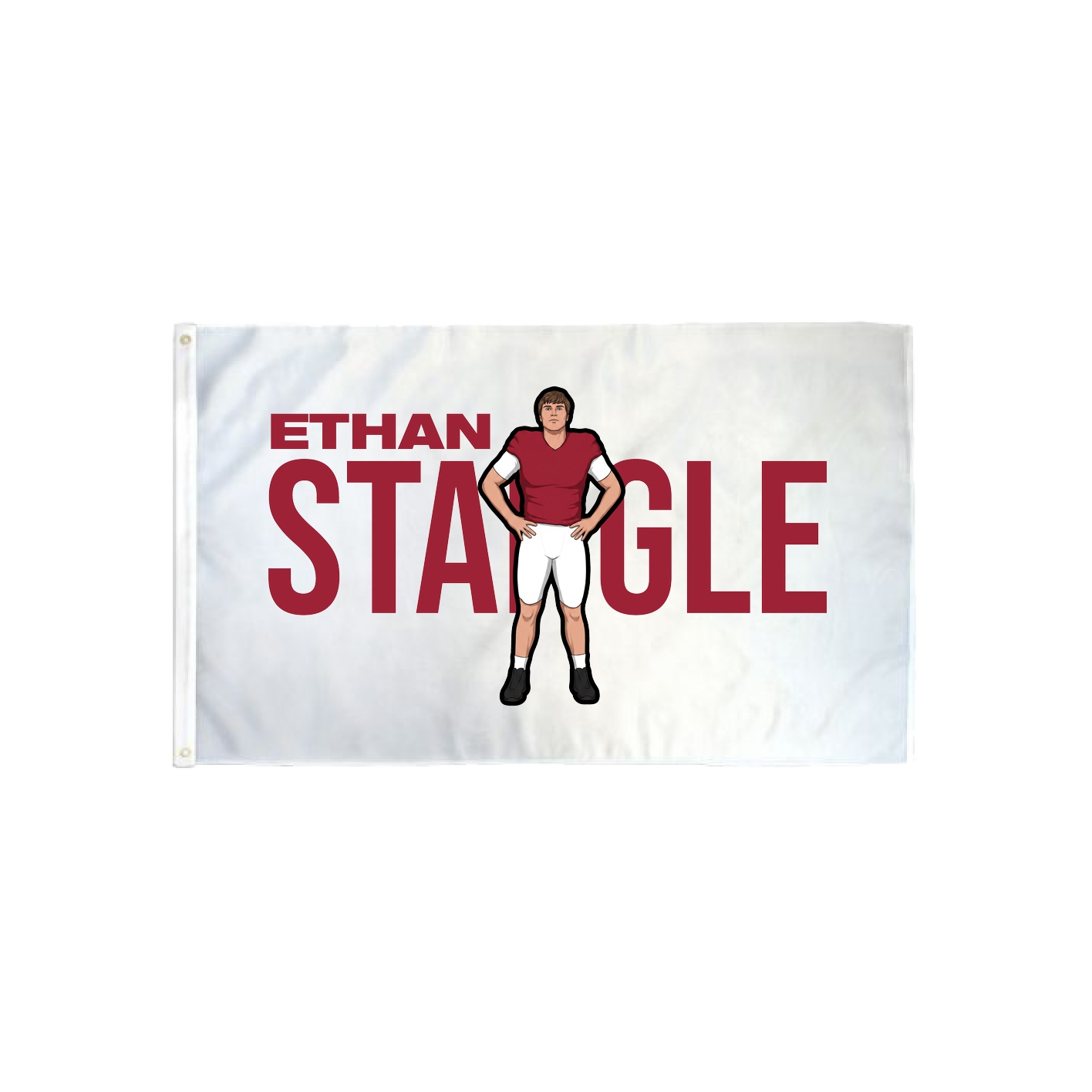 3x5 Flag — Player Name in Classic