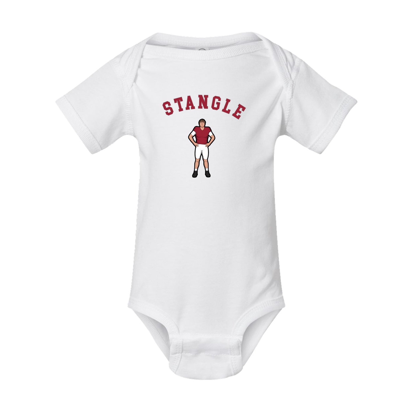 Baby Onesie — Shirsey Arch in White