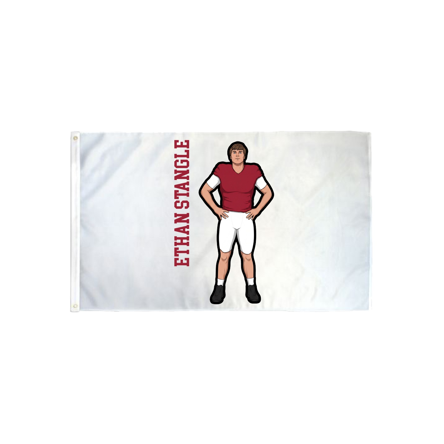 3x5 Flag — Name Vertical in Classic