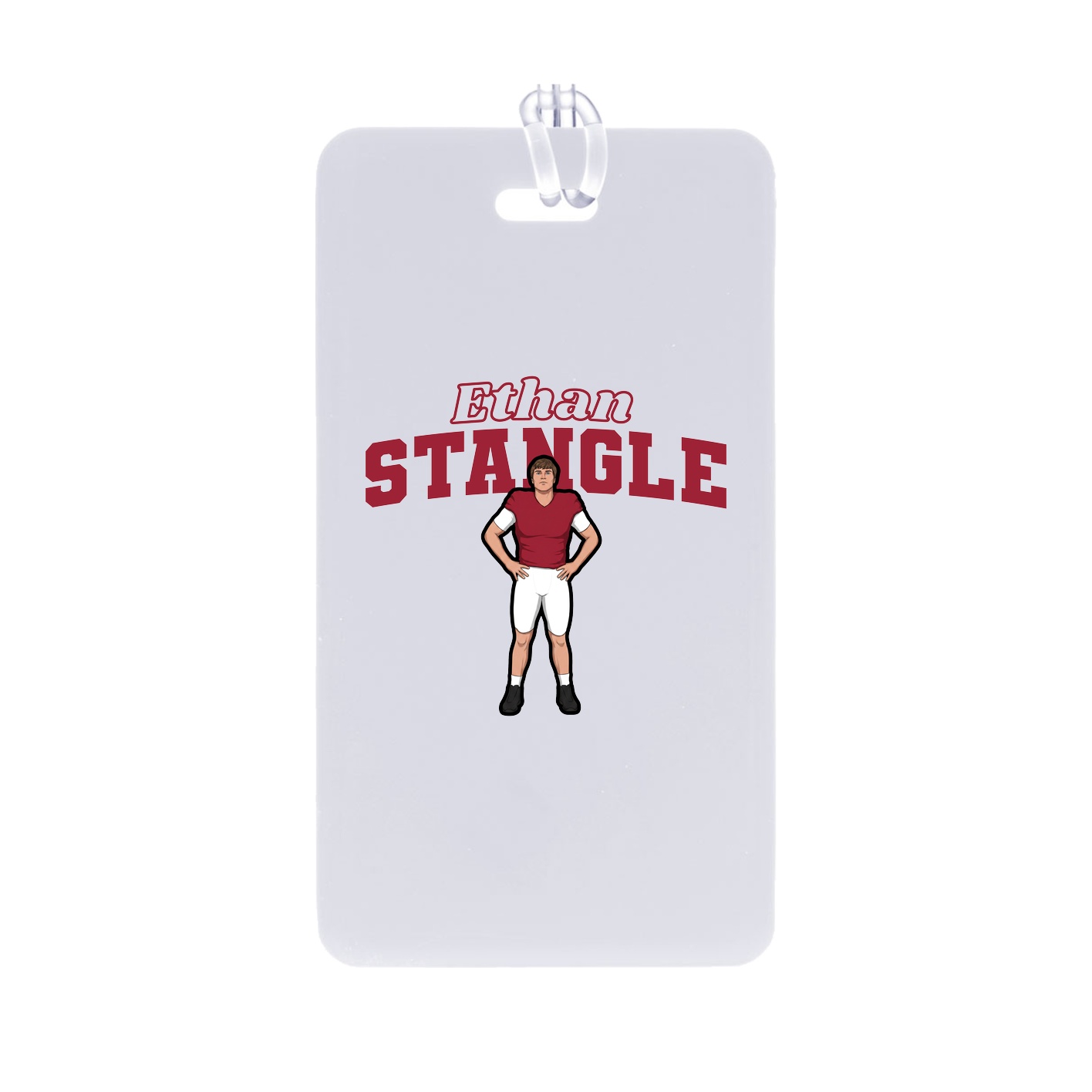 Bag Tag — Name Arch in Classic