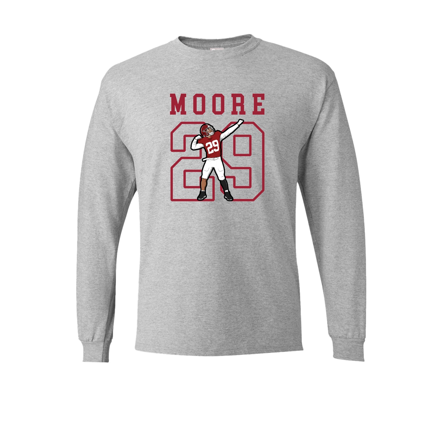 Long Sleeve Tee — Shirsey in Grey