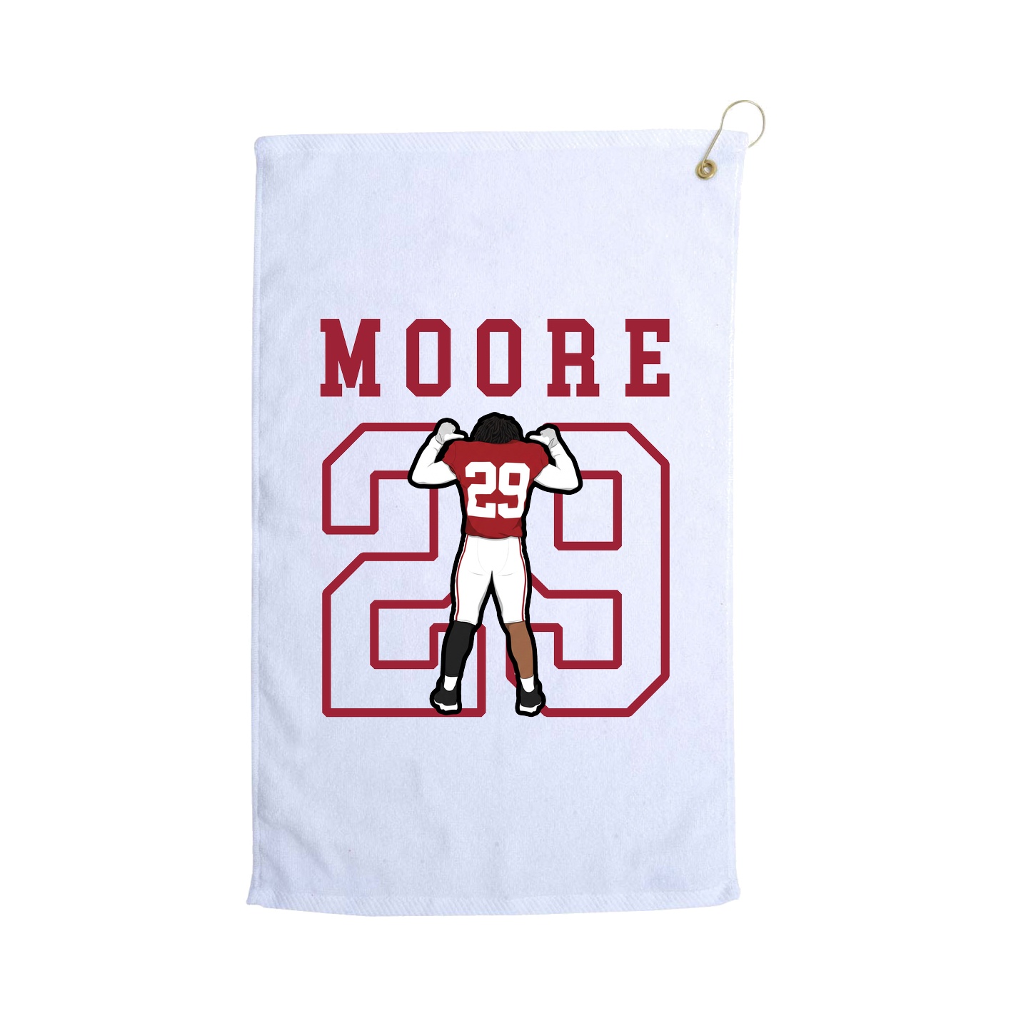 Golf Towel — Shirsey in White