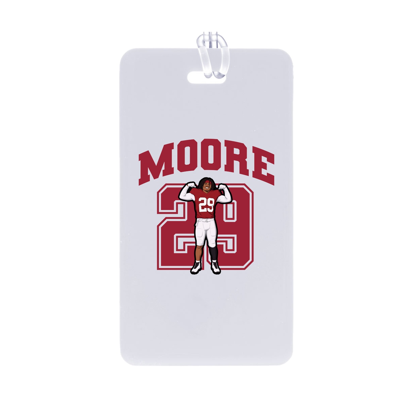 Bag Tag — Number in Classic