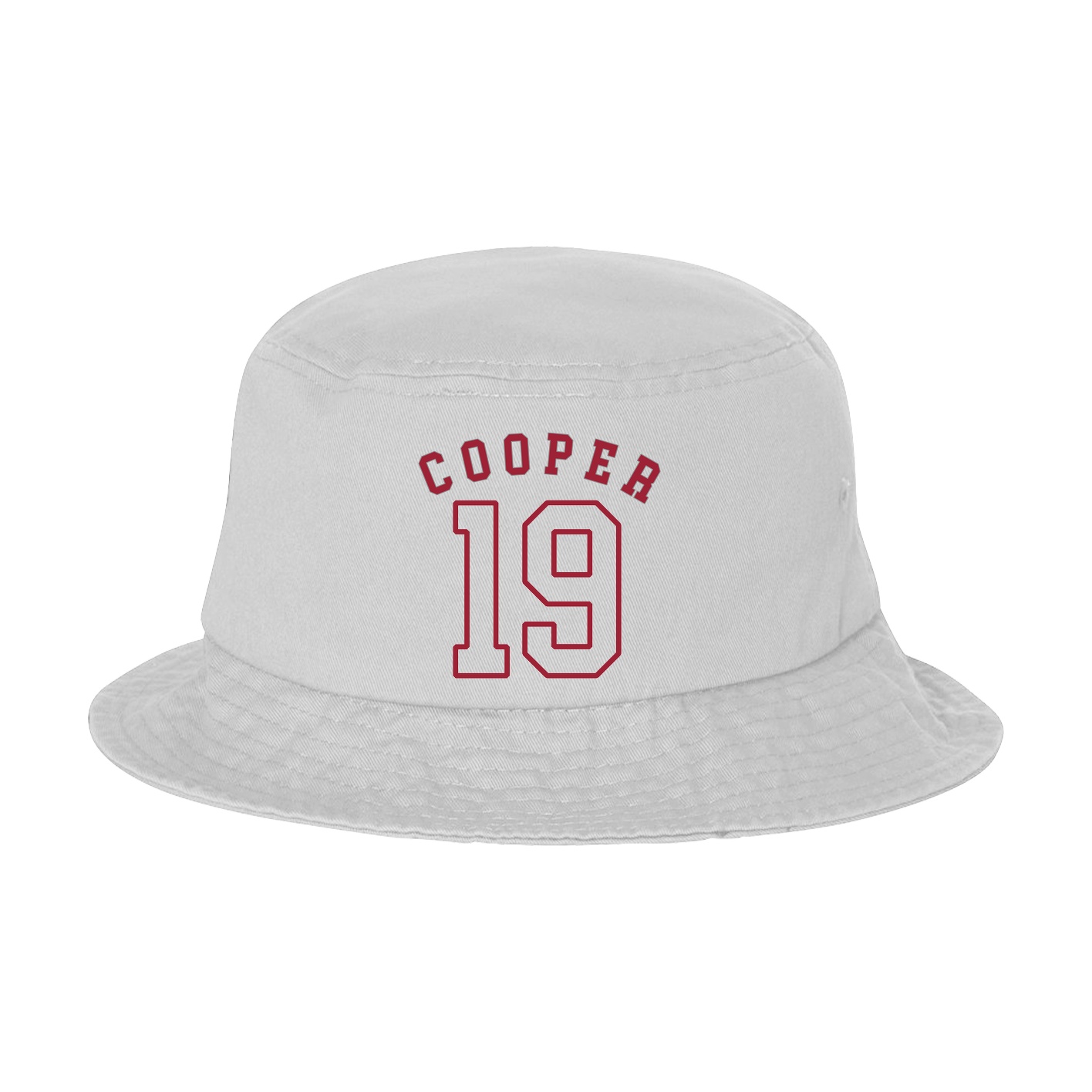Bucket Cap — Shirsey Arch in White