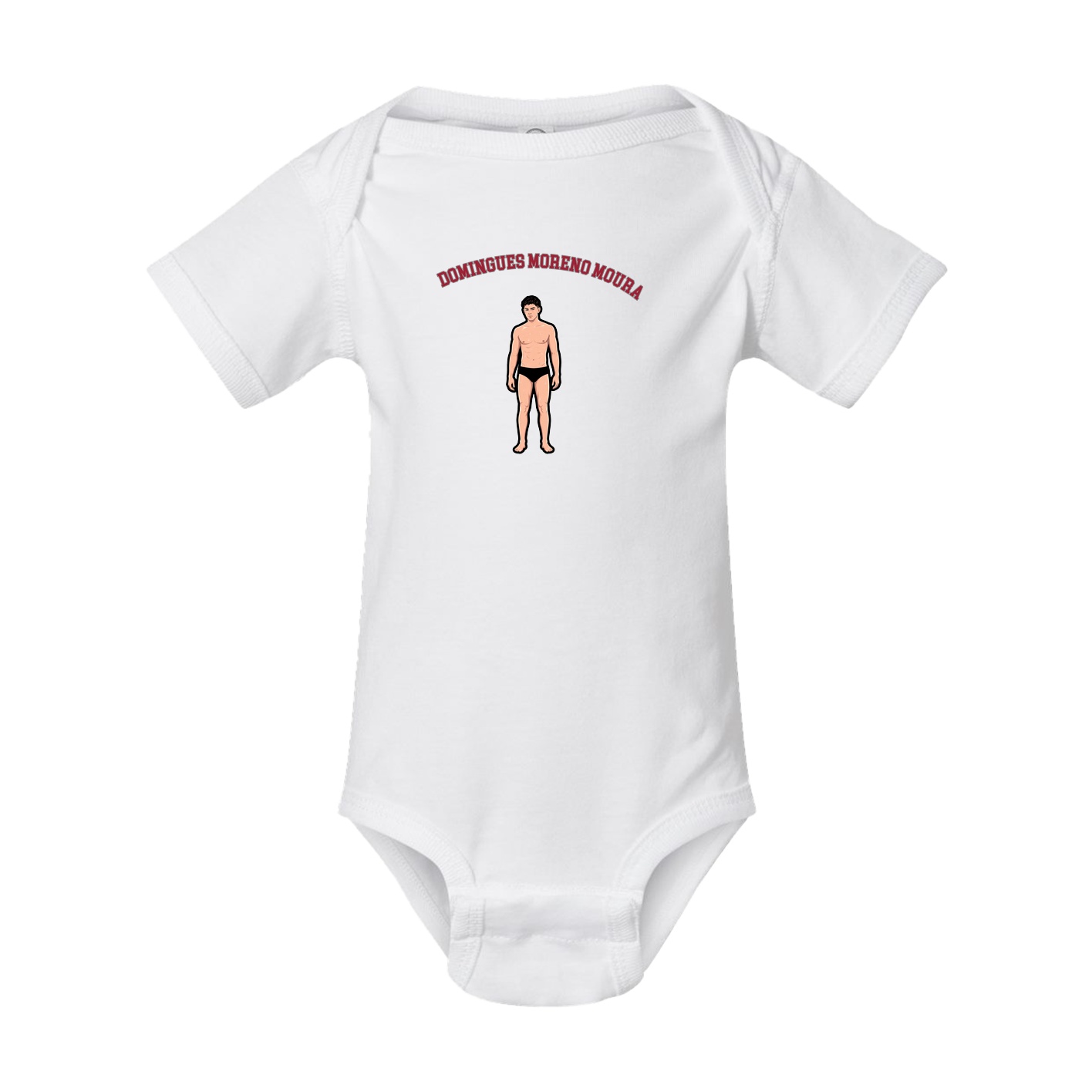 Baby Onesie — Shirsey Arch in White