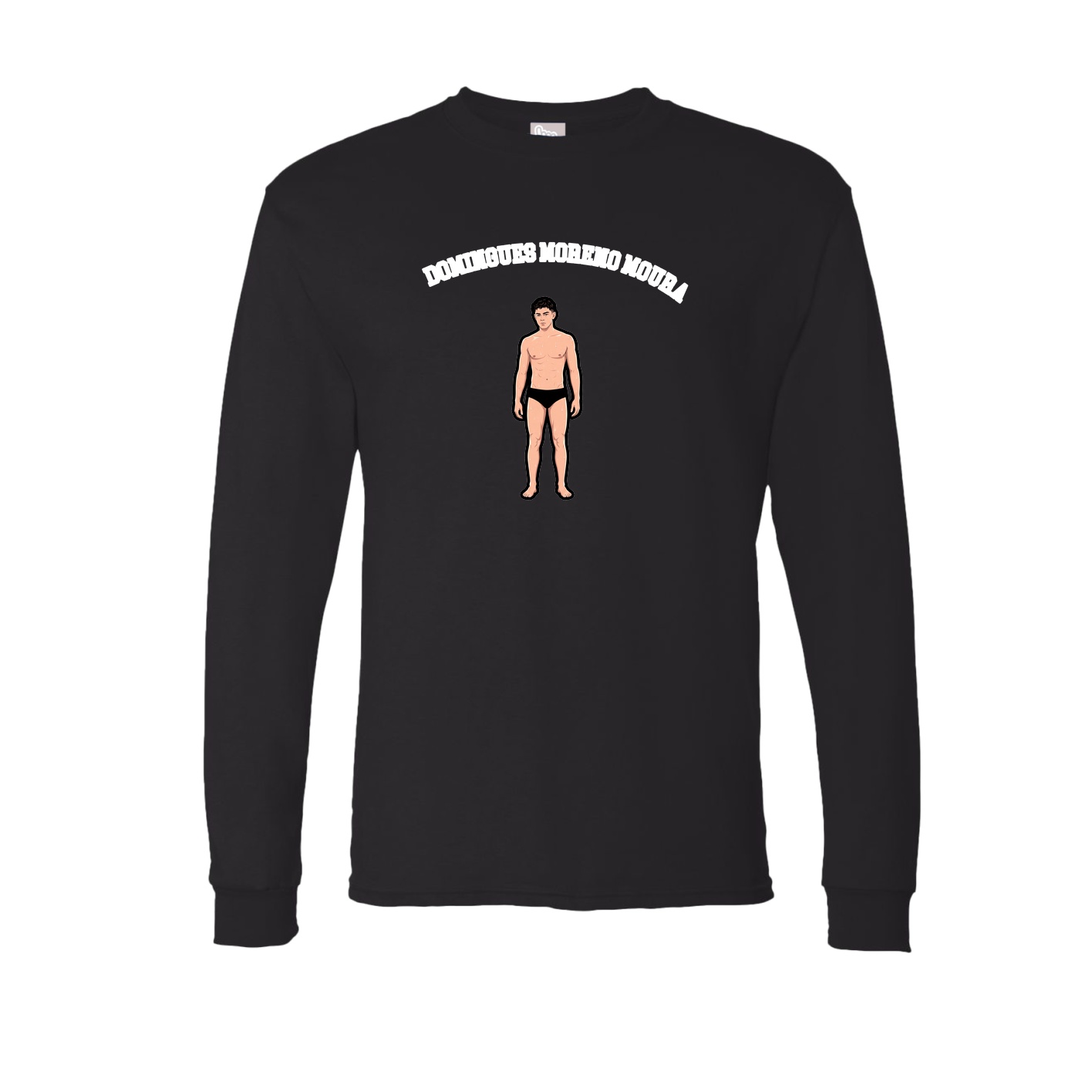Long Sleeve Tee — Shirsey Arch in Black
