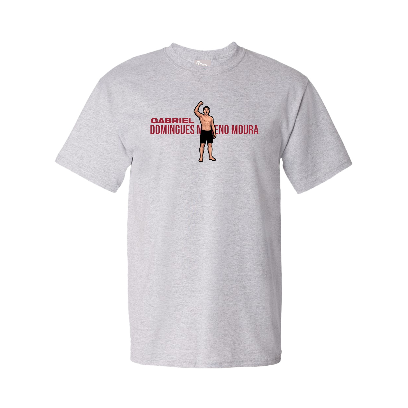 Youth Tee — Player Name in Grey