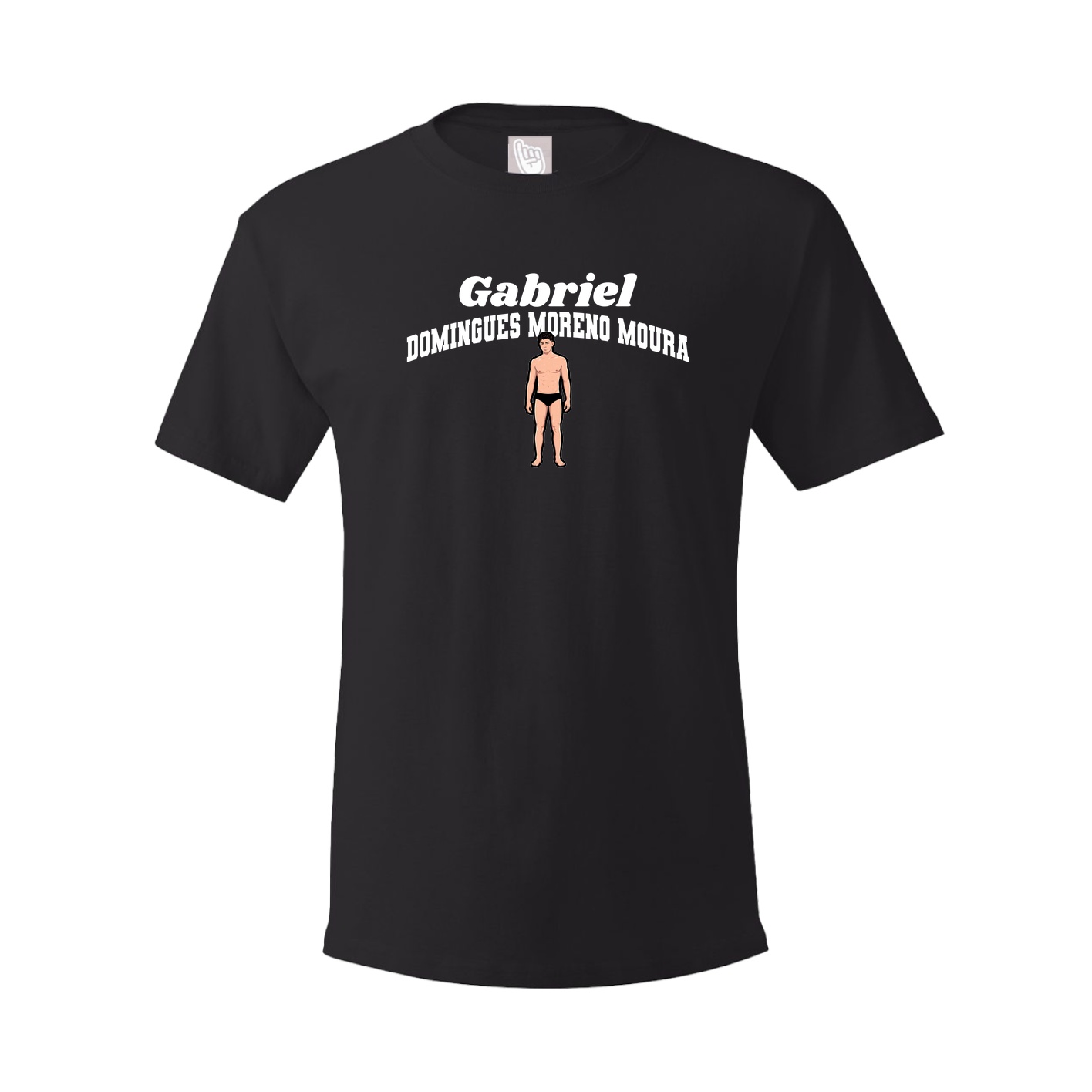 Tee — Signature Arch in Black