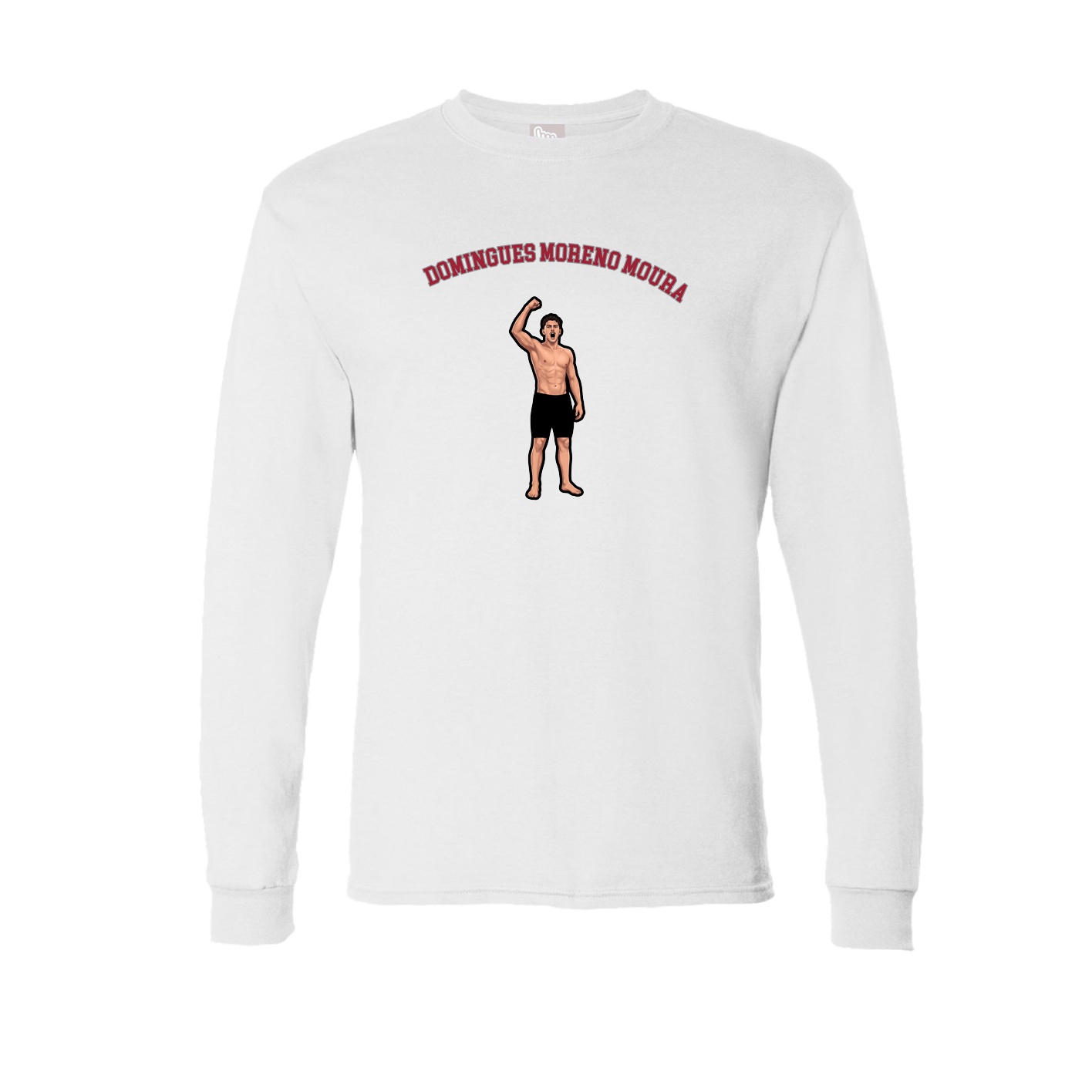 Long Sleeve Tee — Shirsey Arch in White