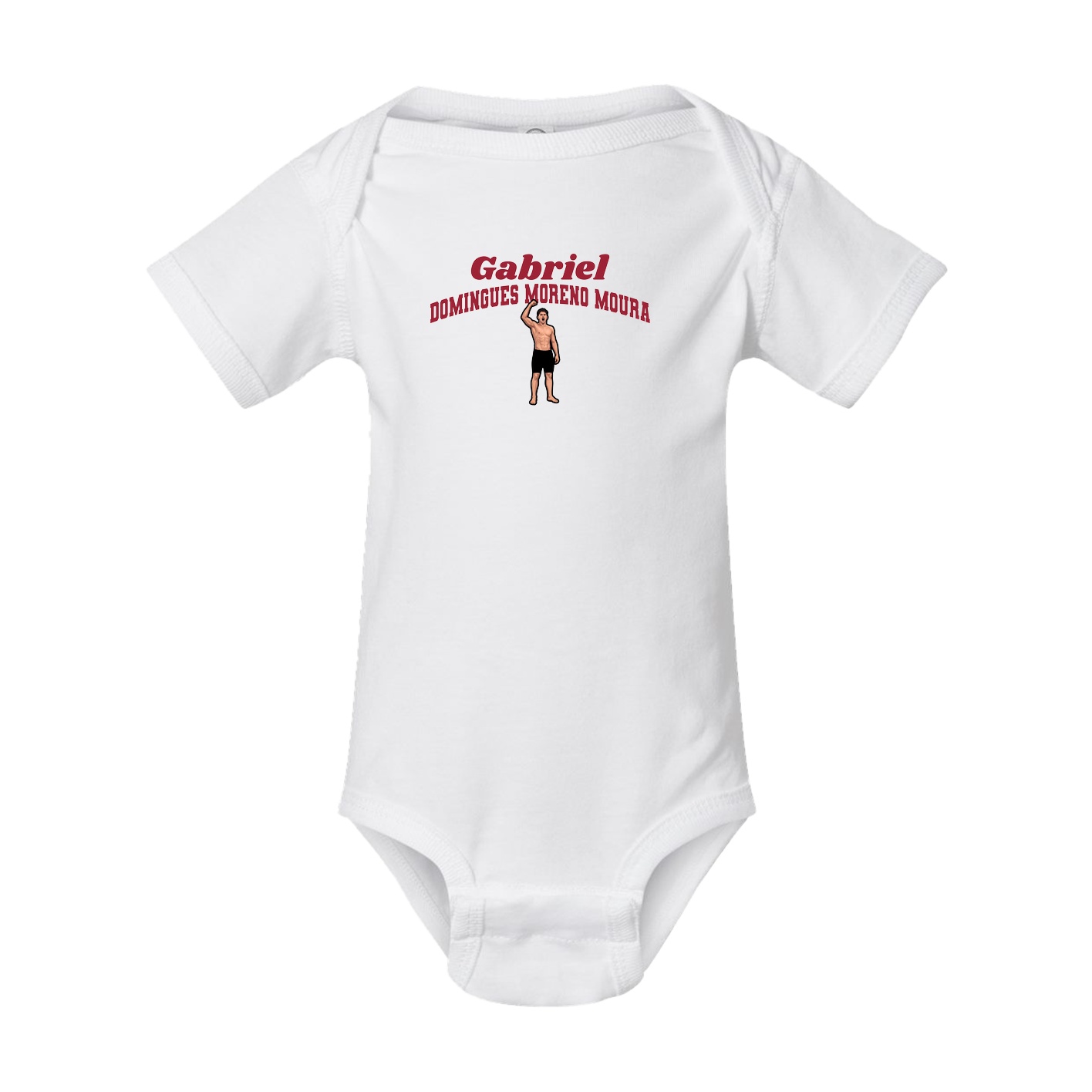 Baby Onesie — Signature Arch in White