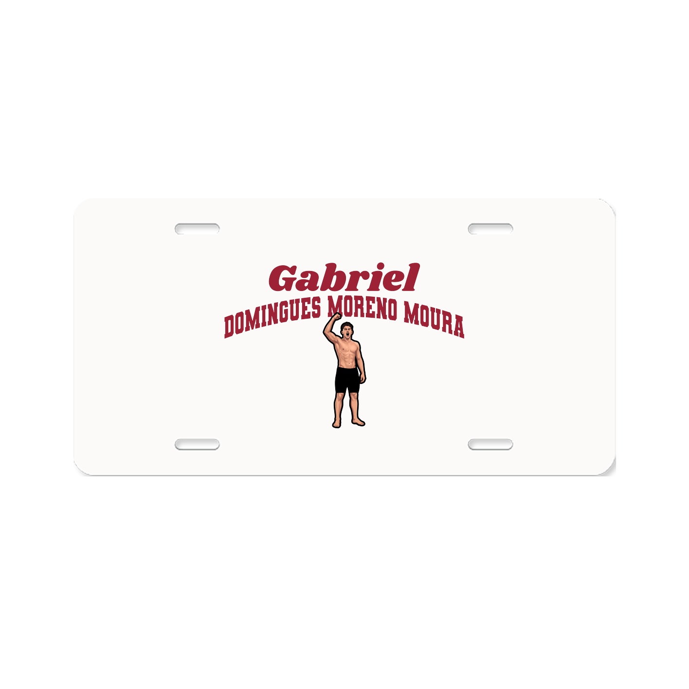 License Plate — Signature Arch in Classic