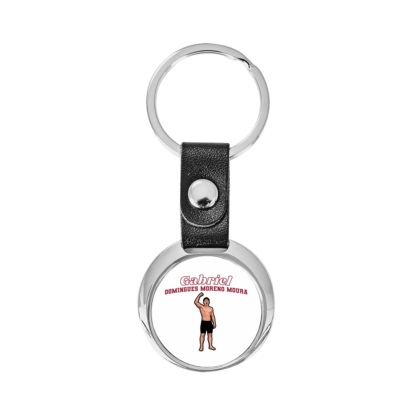 Key Chain — Name Arch in Classic