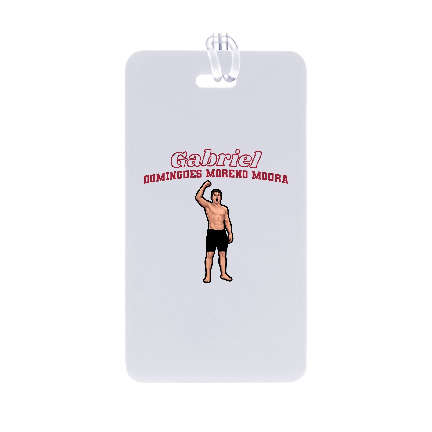 Bag Tag — Name Arch in Classic