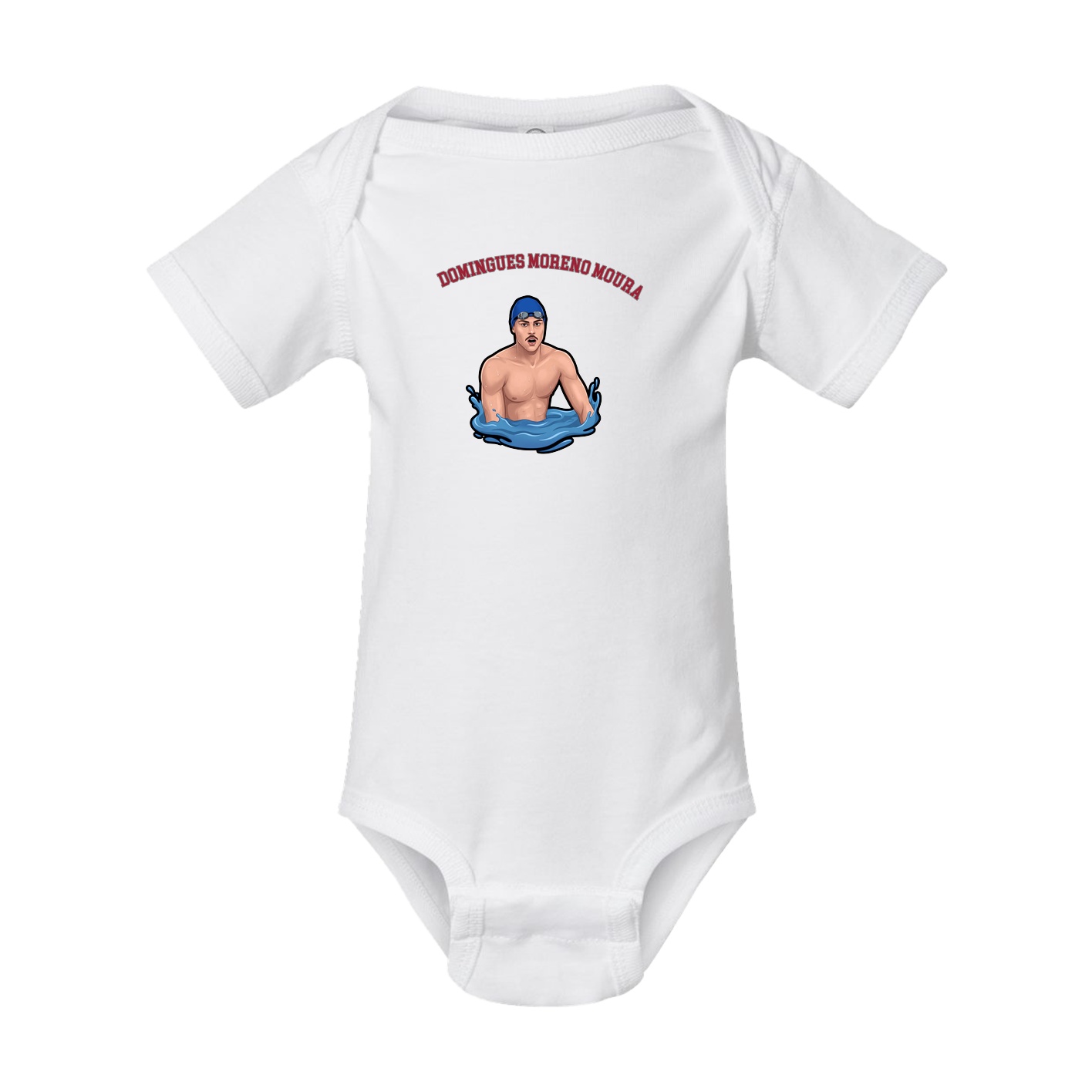 Baby Onesie — Shirsey Arch in White