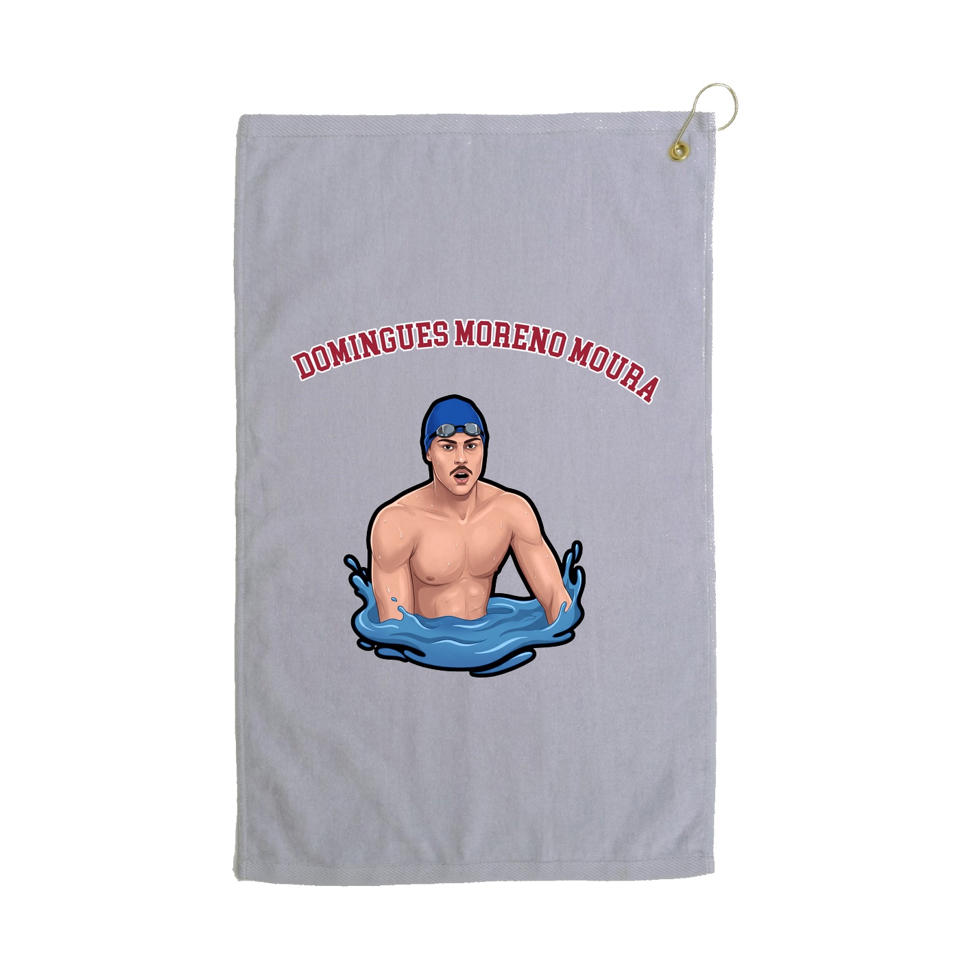 Golf Towel — Shirsey Arch in Grey