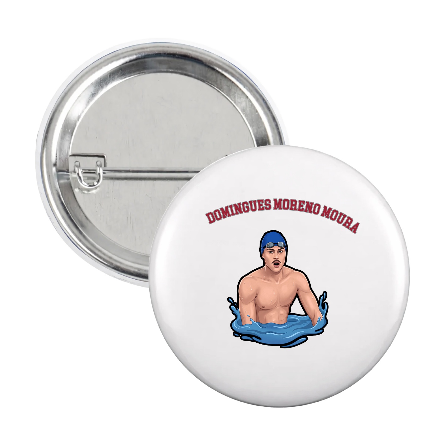 Game Day Button — Shirsey Arch in White
