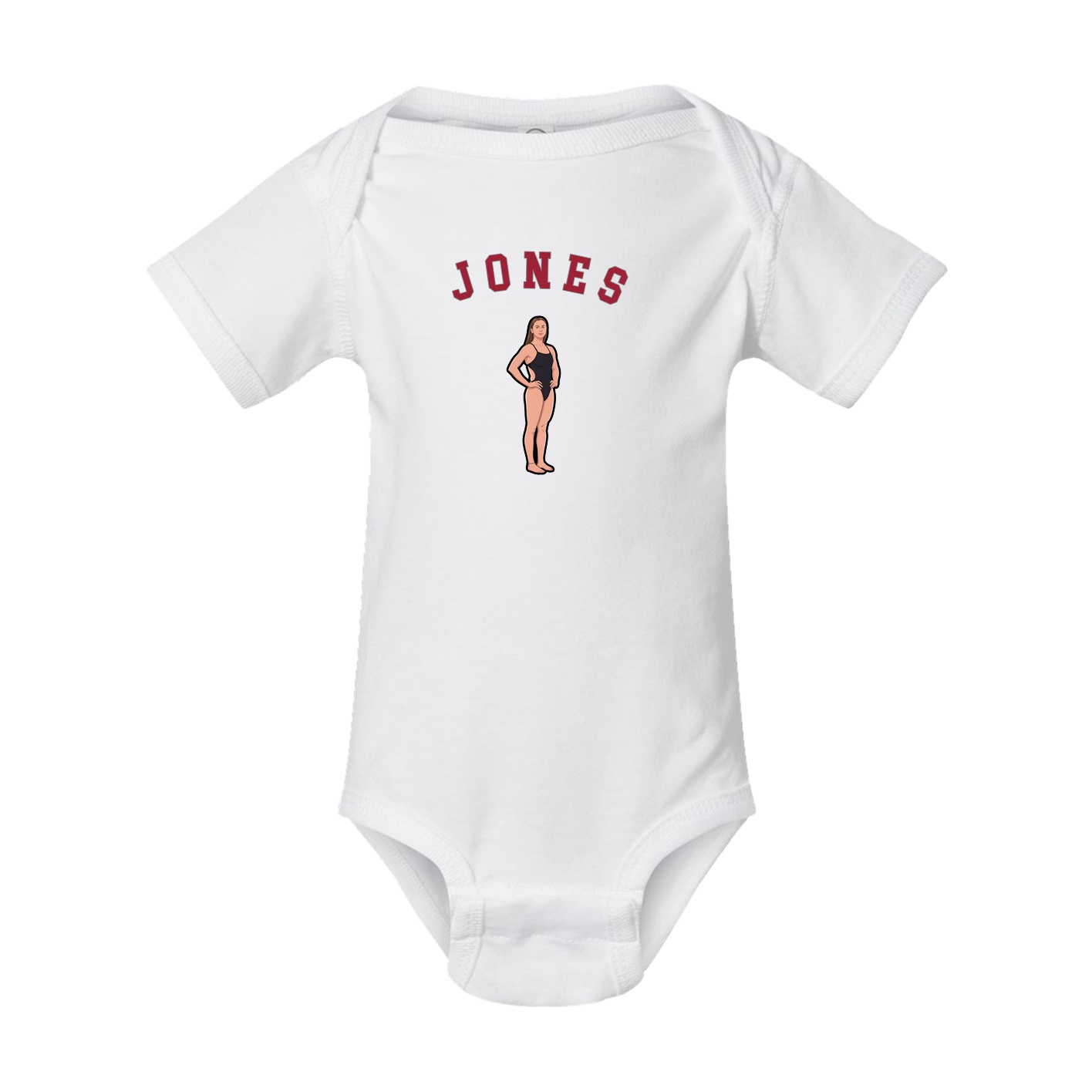 Baby Onesie — Shirsey Arch in White