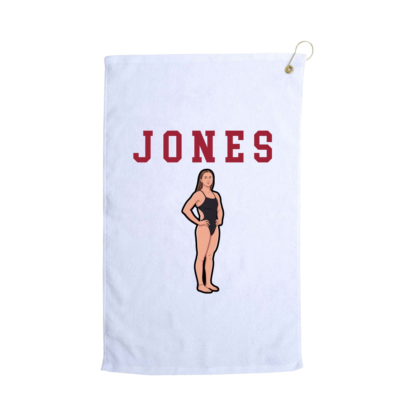 Golf Towel — Shirsey in White