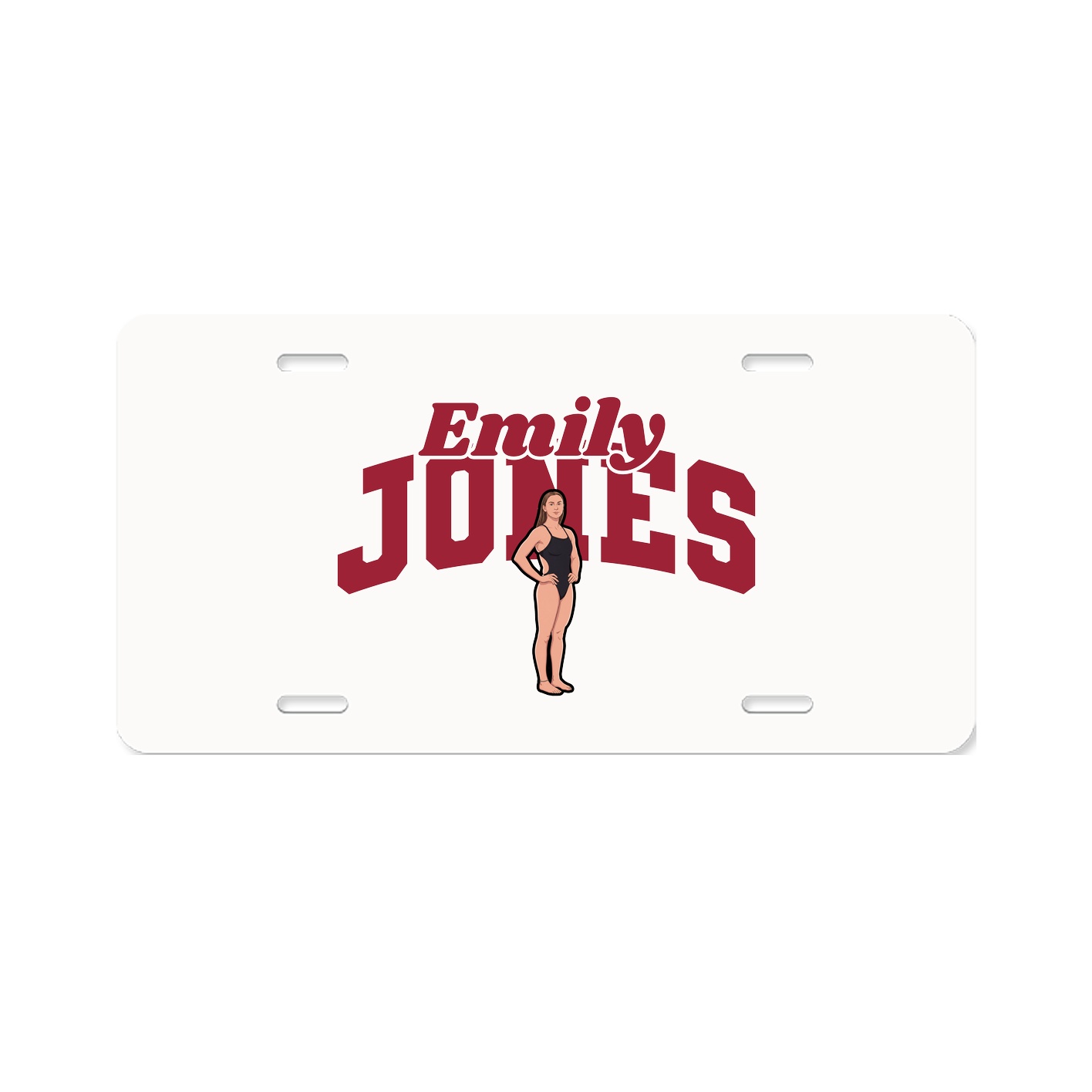 License Plate — Signature Arch in Classic