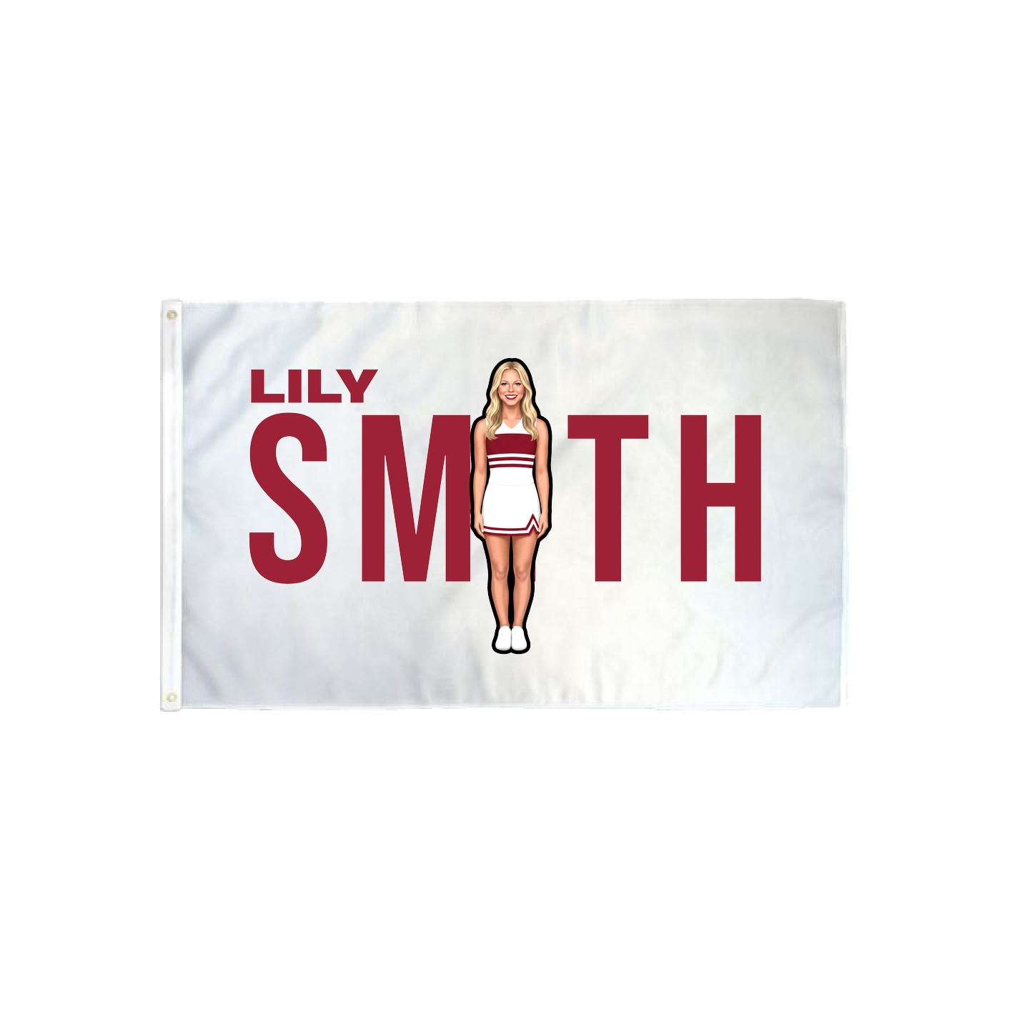 3x5 Flag — Player Name in Classic