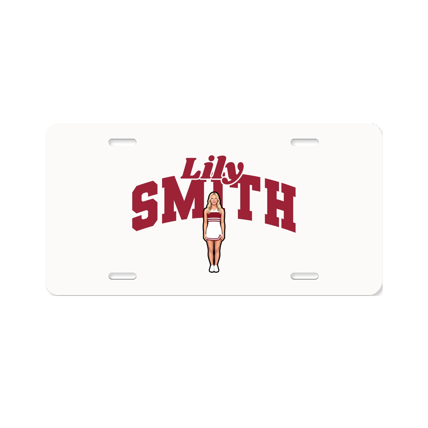 License Plate — Signature Arch in Classic