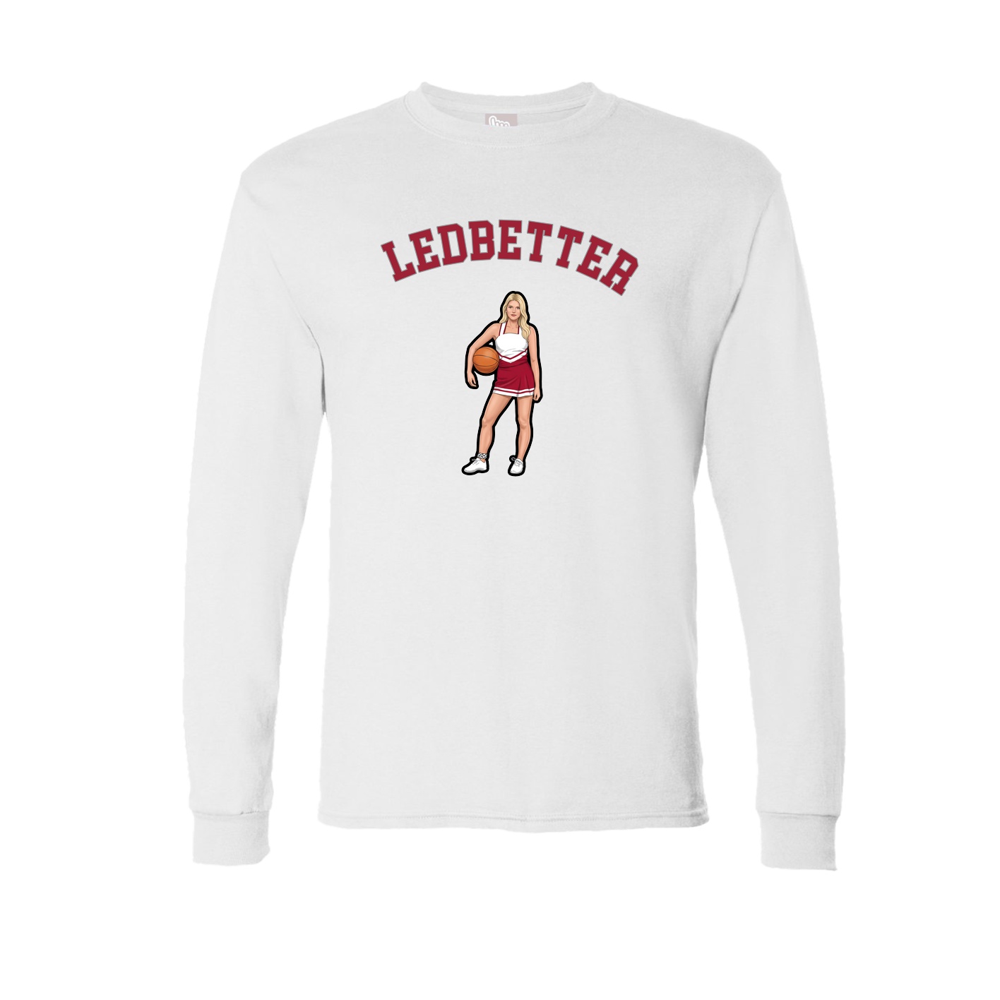 Long Sleeve Tee — Shirsey Arch in White