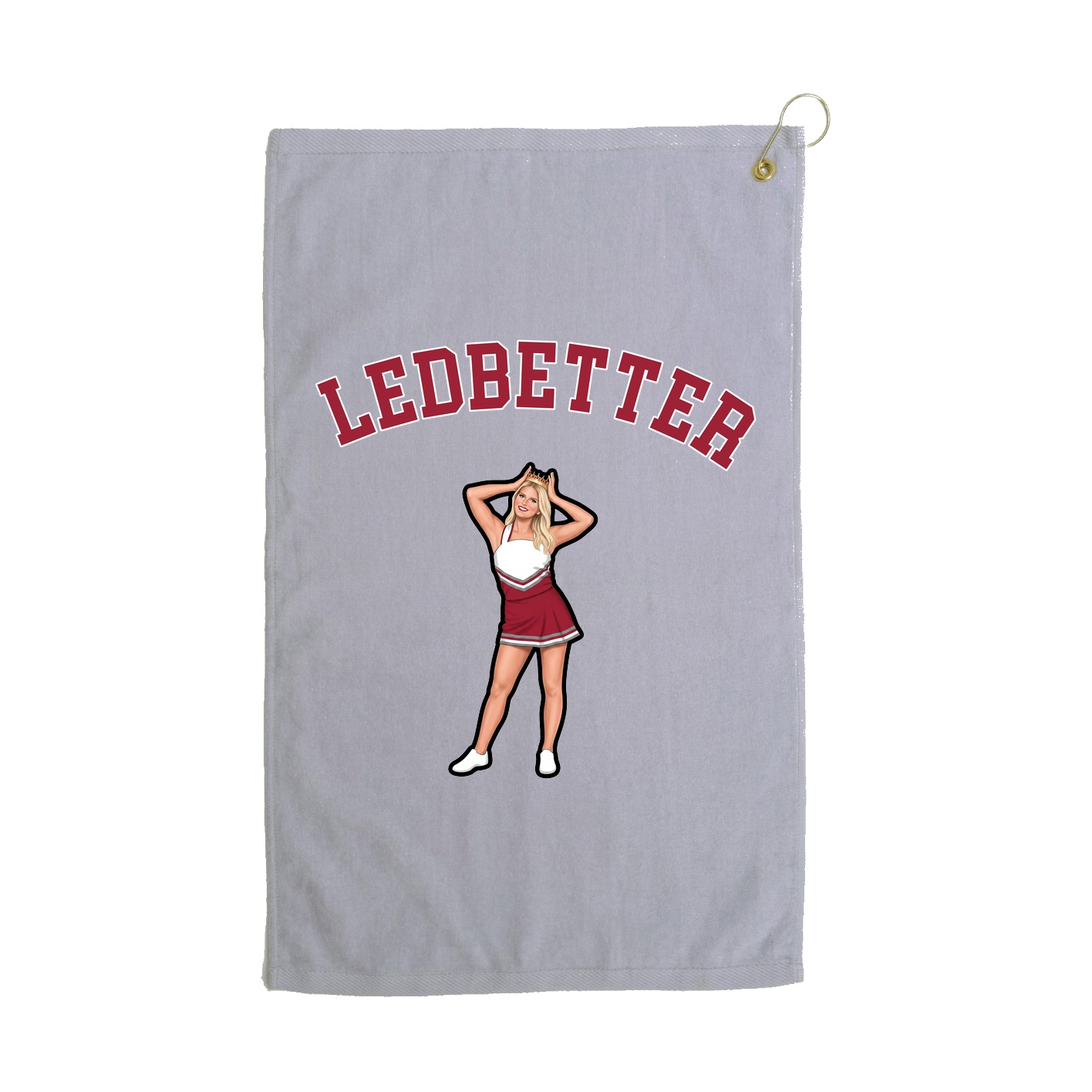 Golf Towel — Shirsey Arch in Grey