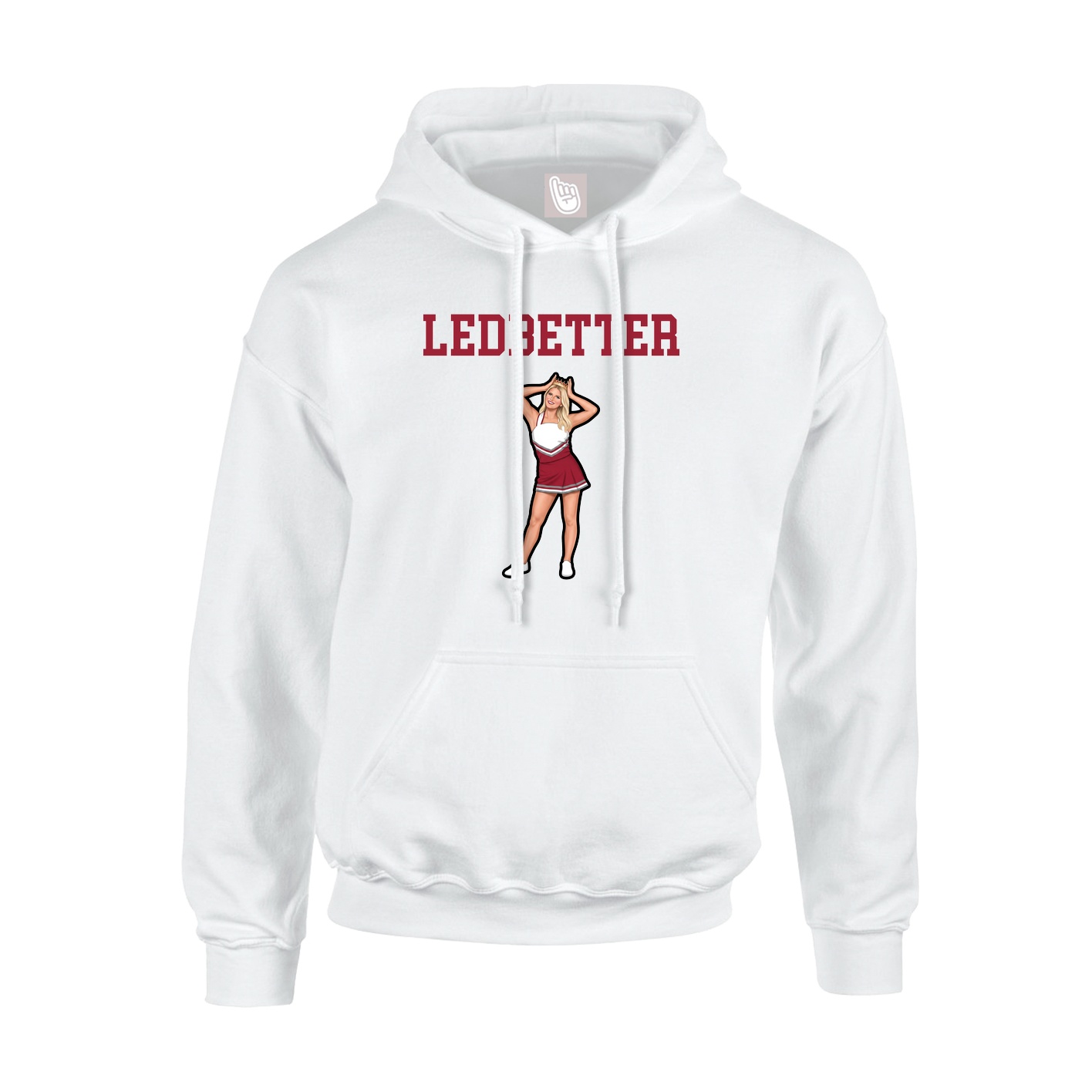 Youth Hoodie — Shirsey in White