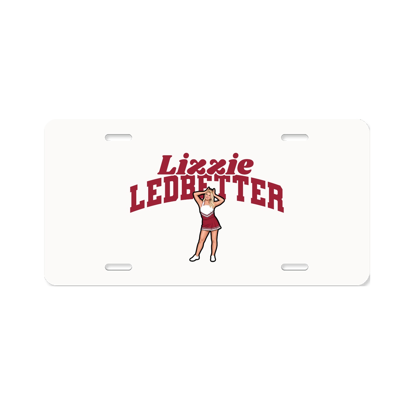 License Plate — Signature Arch in Classic